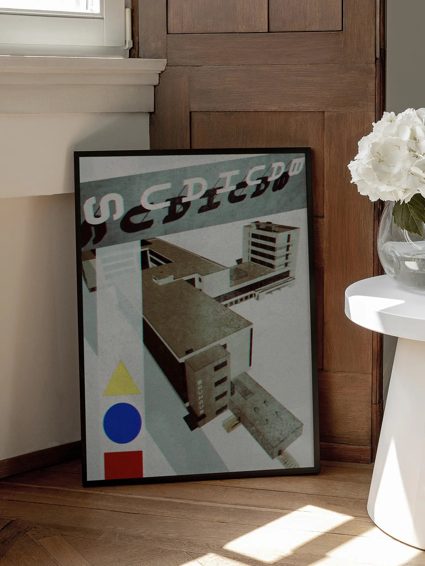 Bauhaus Building Poster