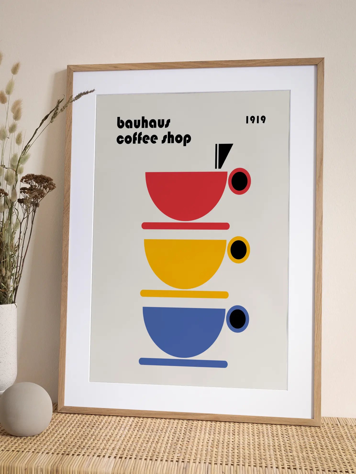 Bauhaus Coffee Poster