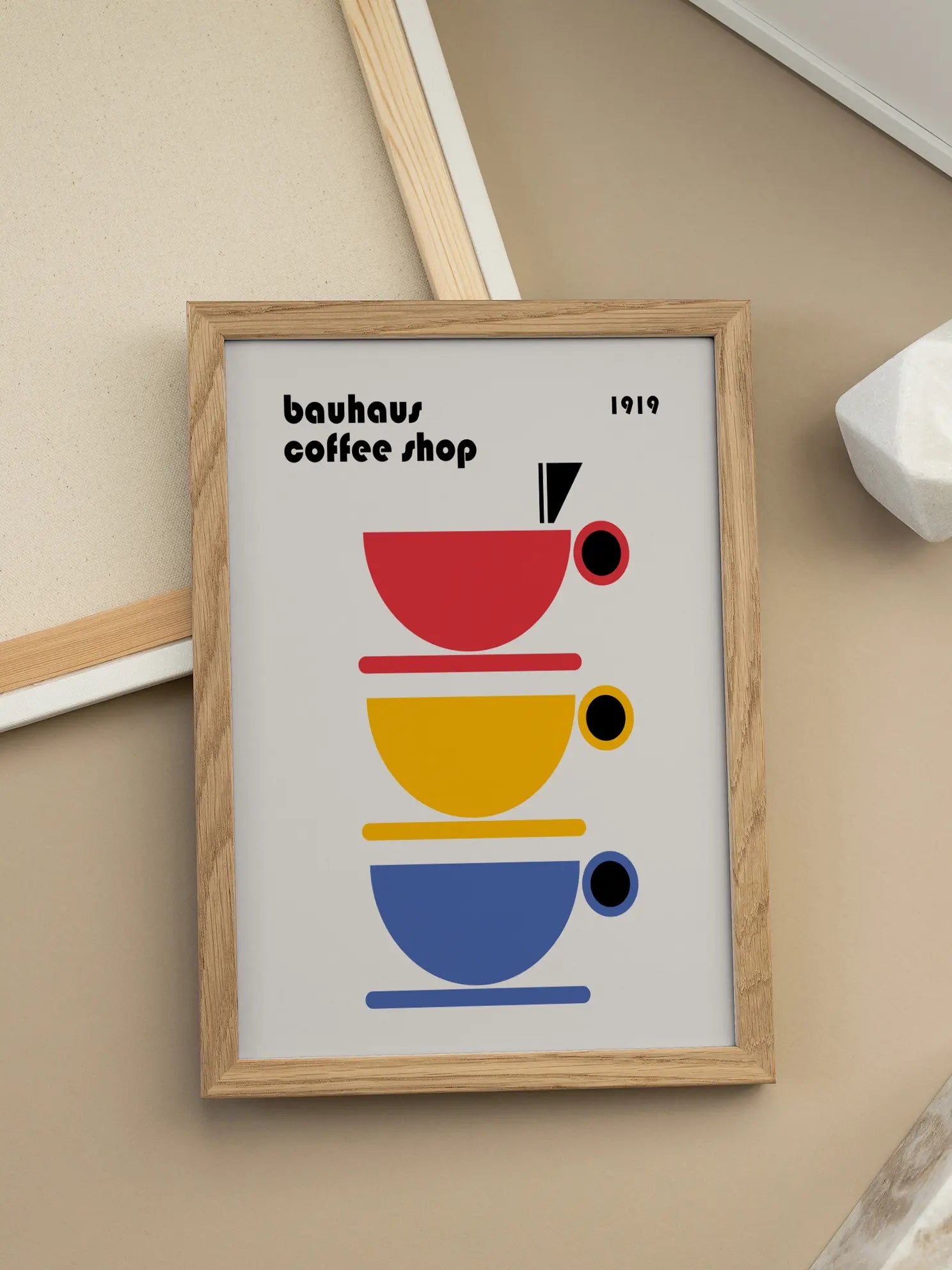 Bauhaus Coffee Poster
