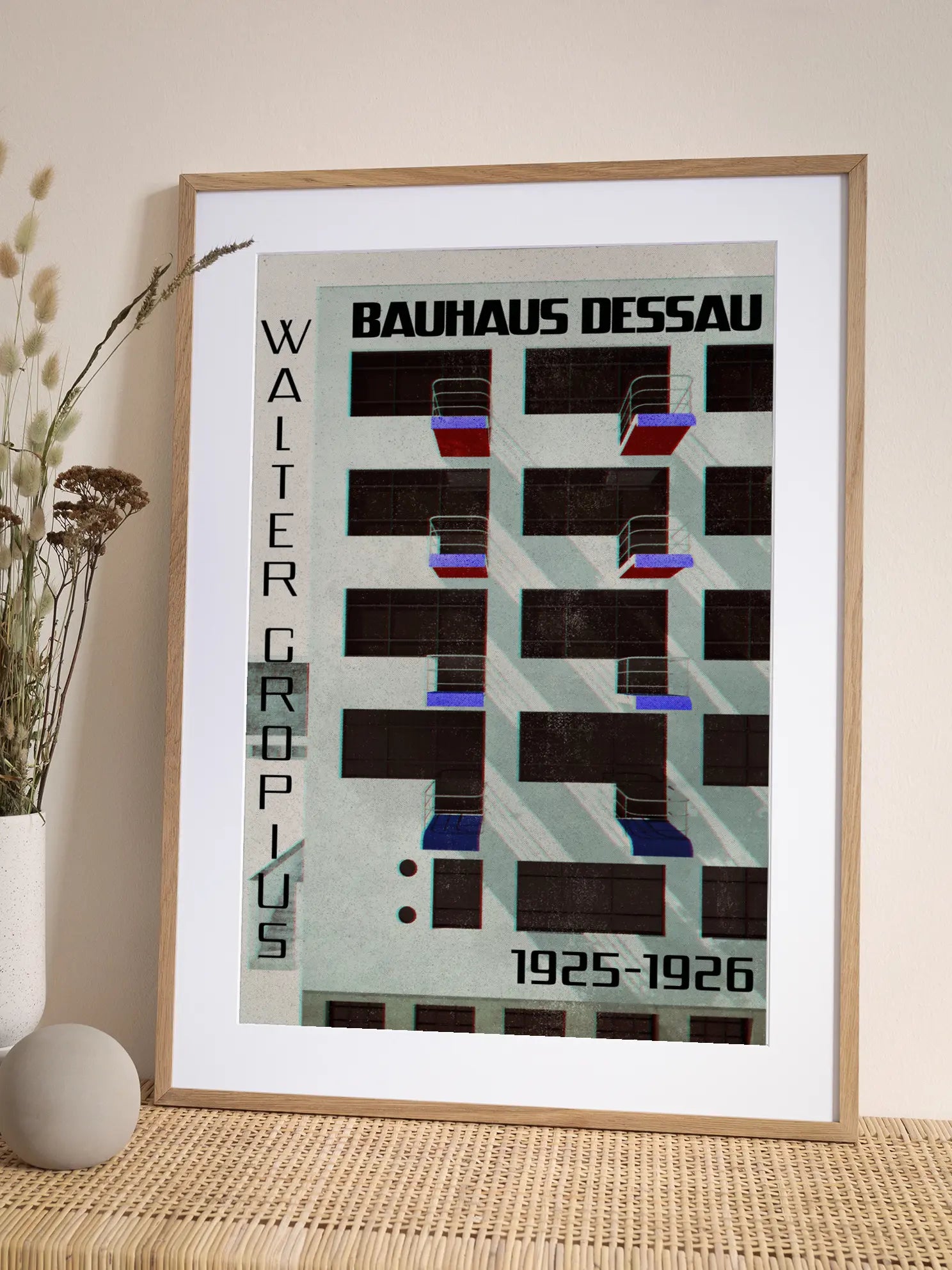Bauhaus Dessau Architecture No1 Poster