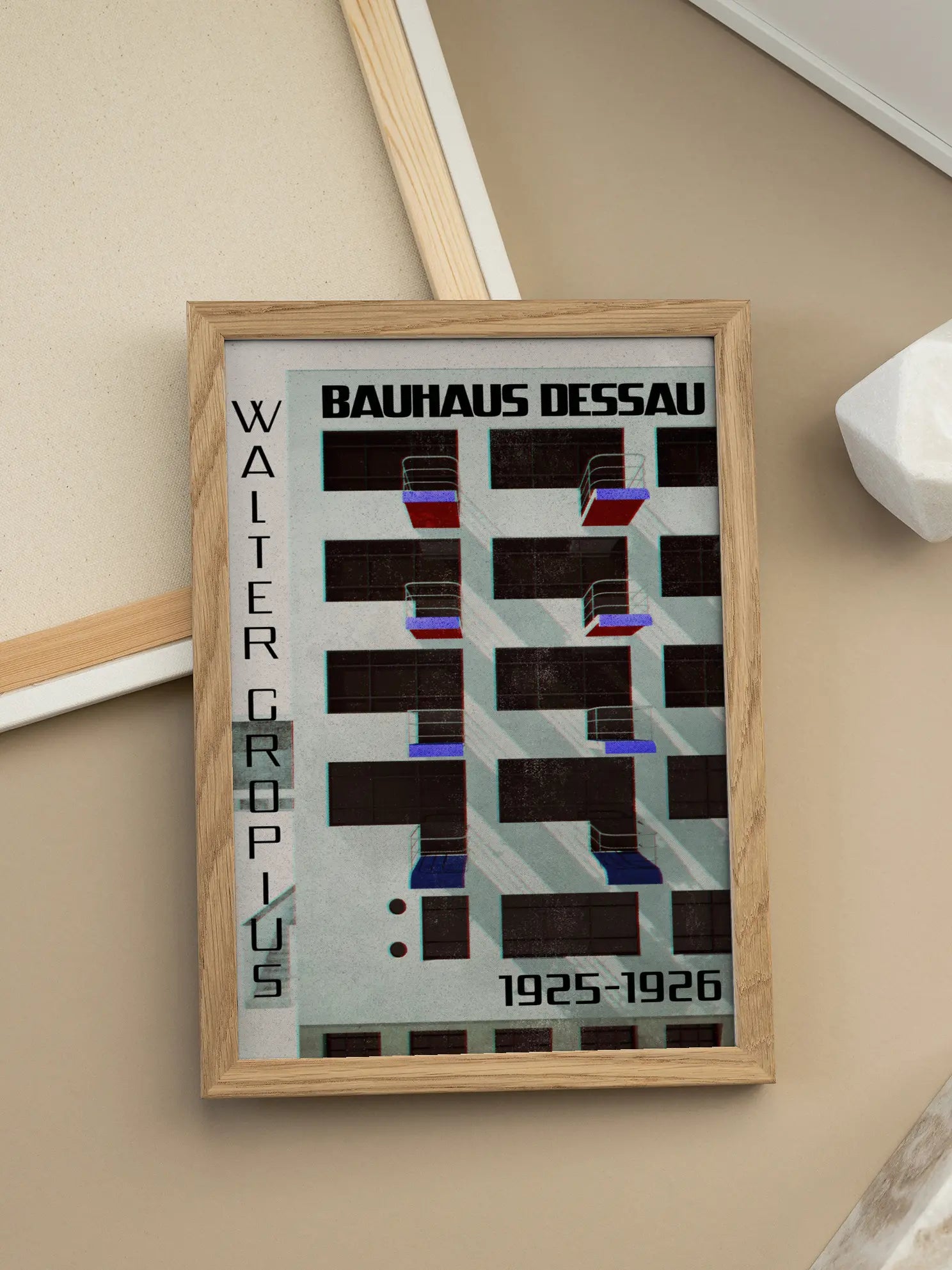 Bauhaus Dessau Architecture No1 Poster