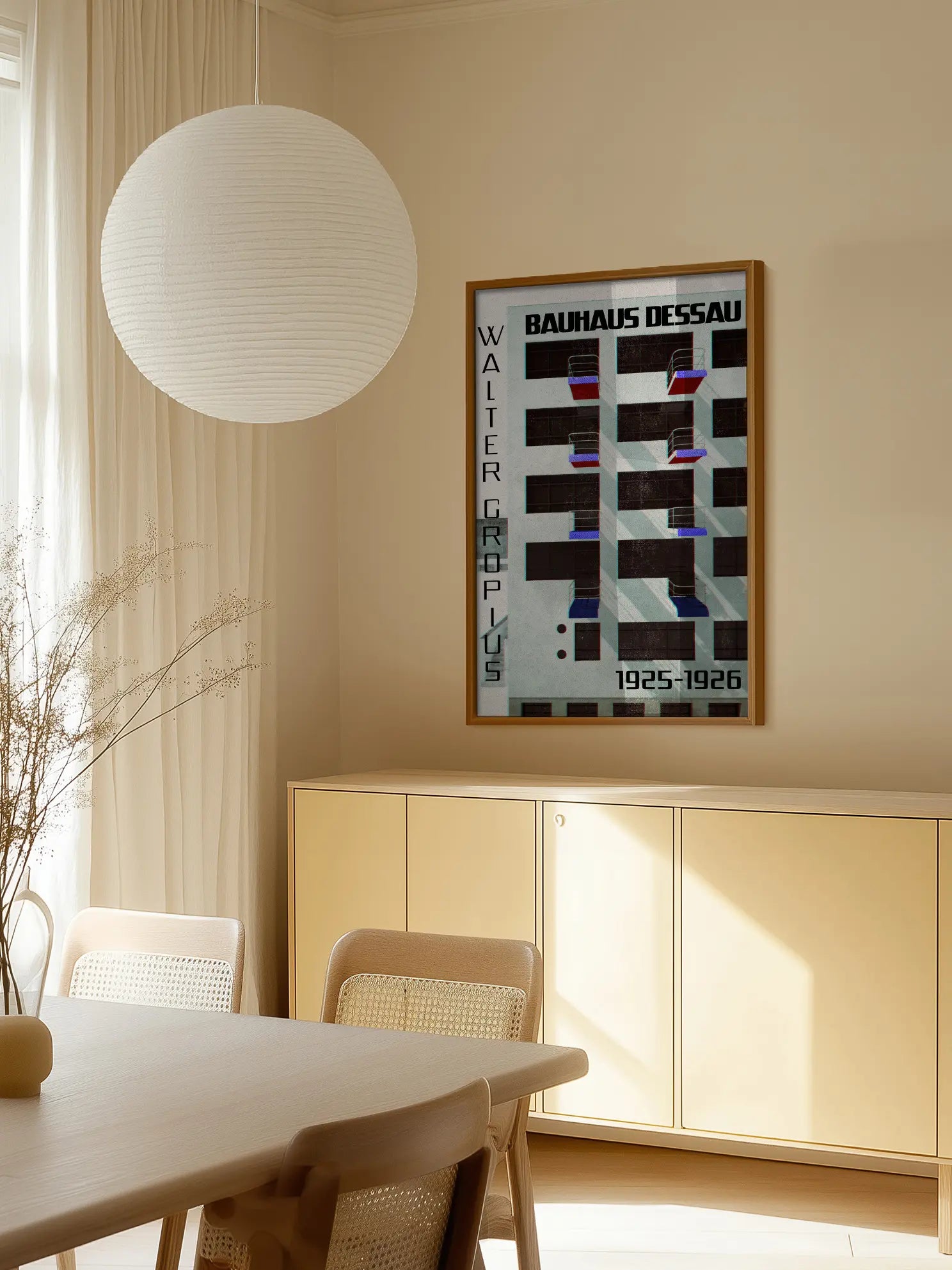 Bauhaus Dessau Architecture No1 Poster