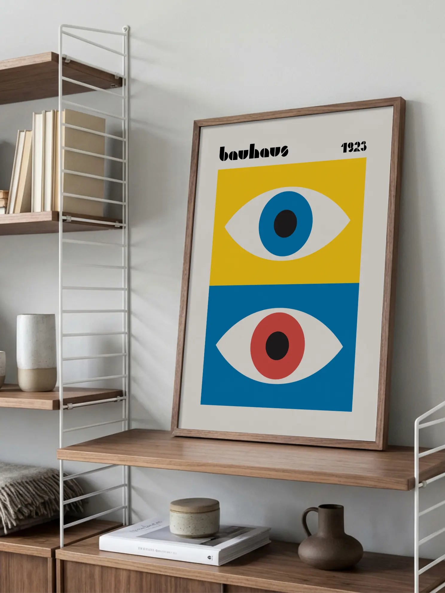 Bauhaus Eyes Poster