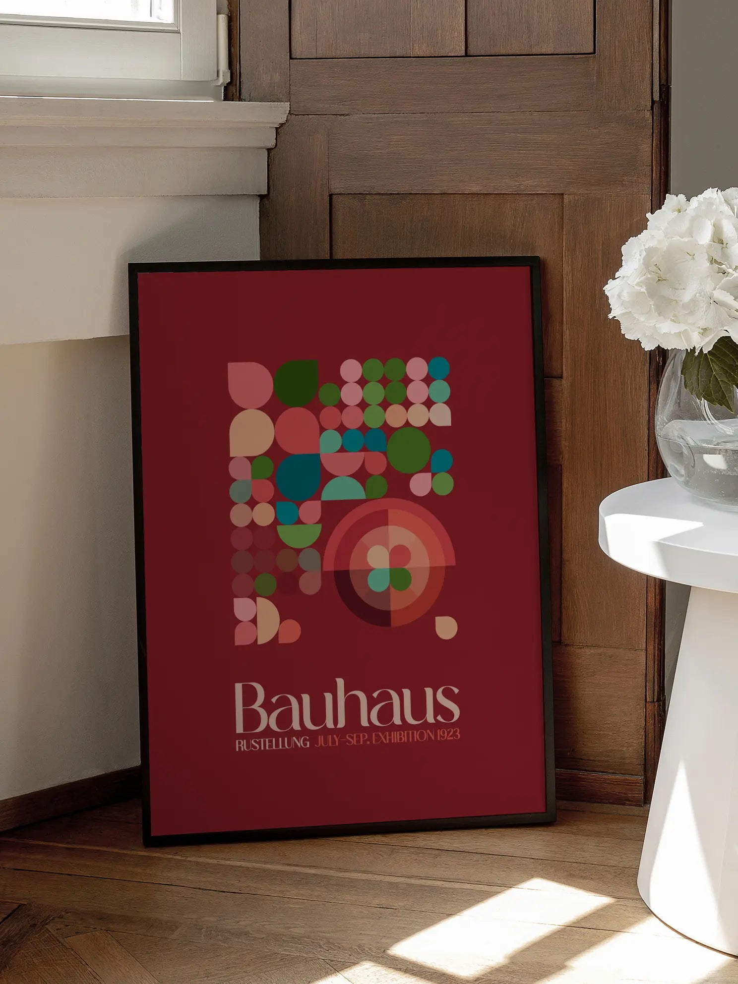 Bauhaus Geometric Harmony No6 Poster