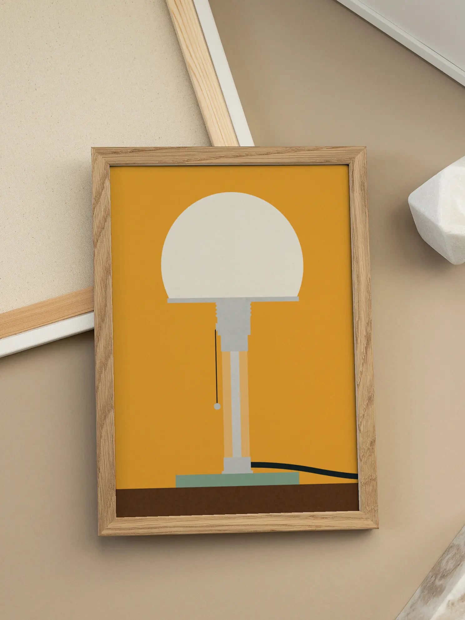 Bauhaus Lamp Poster