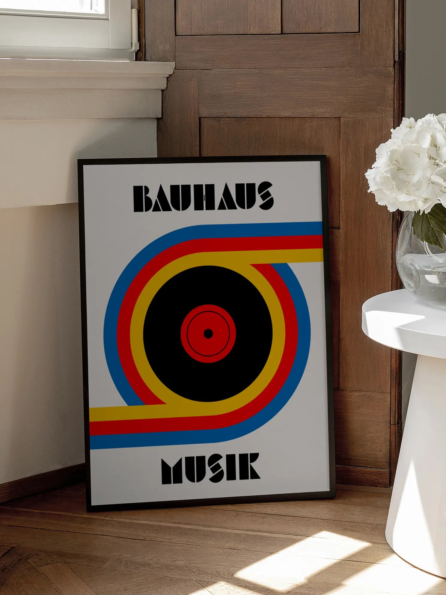 Bauhaus Musik Poster