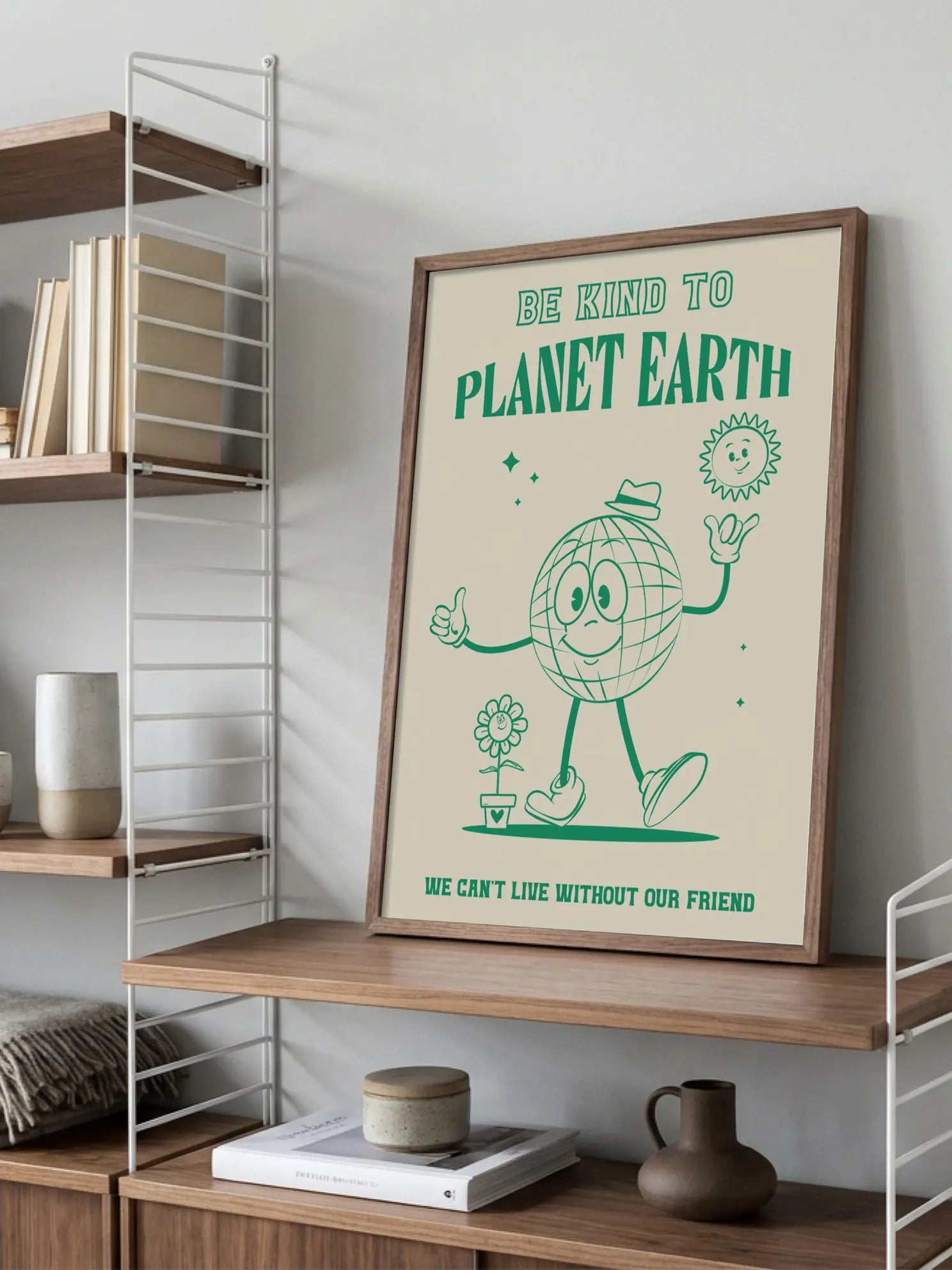 Be Kind to Planet Earth Poster