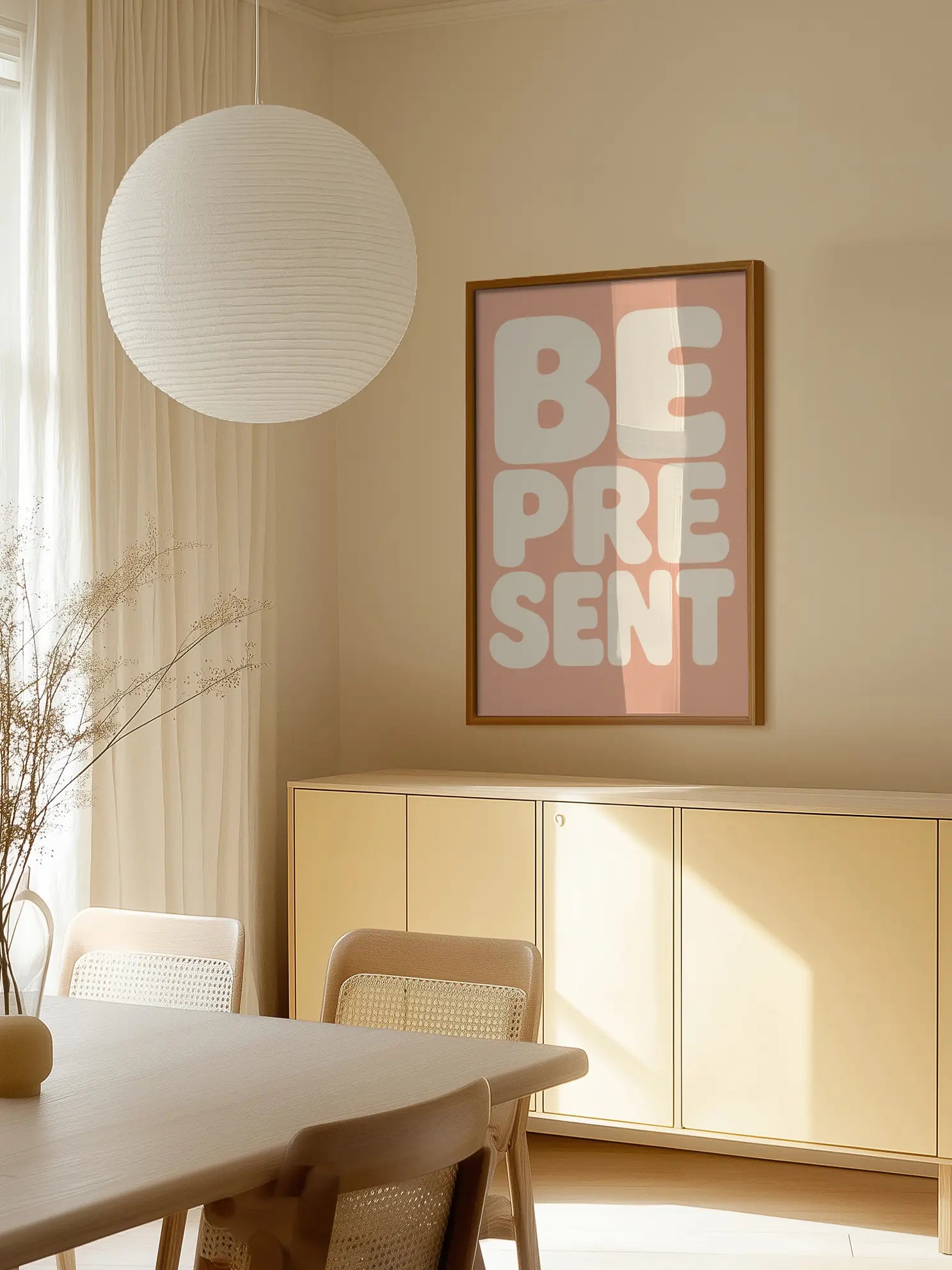Be Present Poster