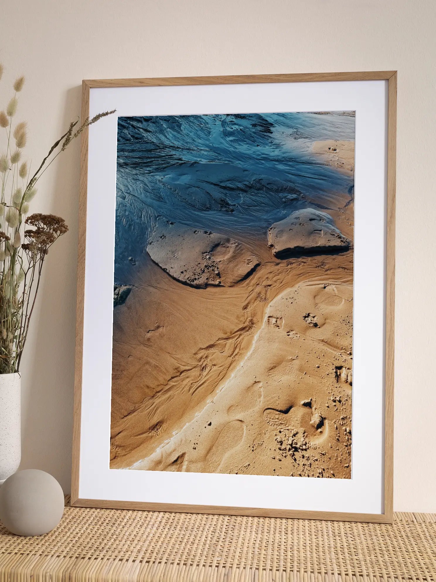 Beach Aerial View Poster
