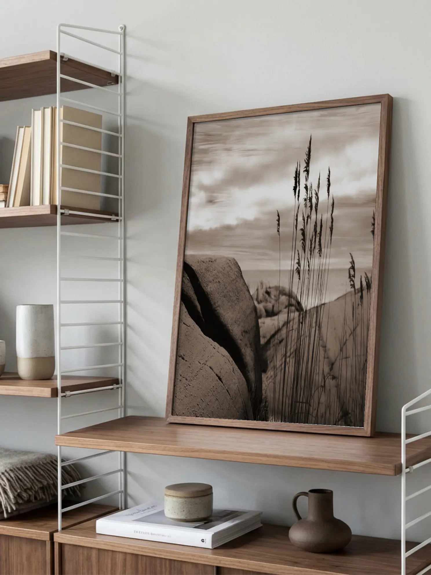 Beach Reed Poster