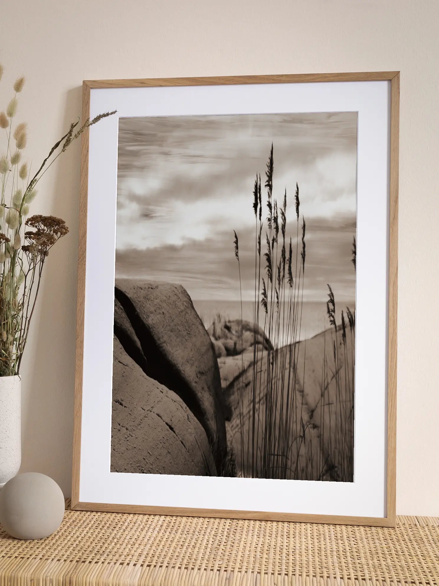 Beach Reed Poster