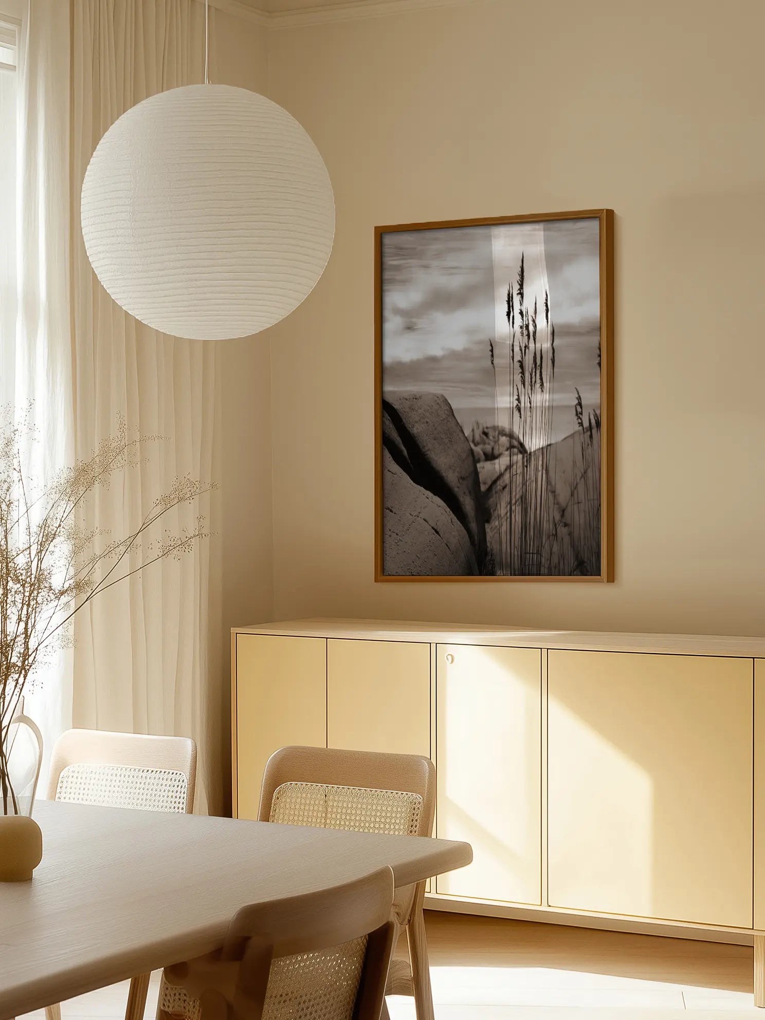Beach Reed Poster