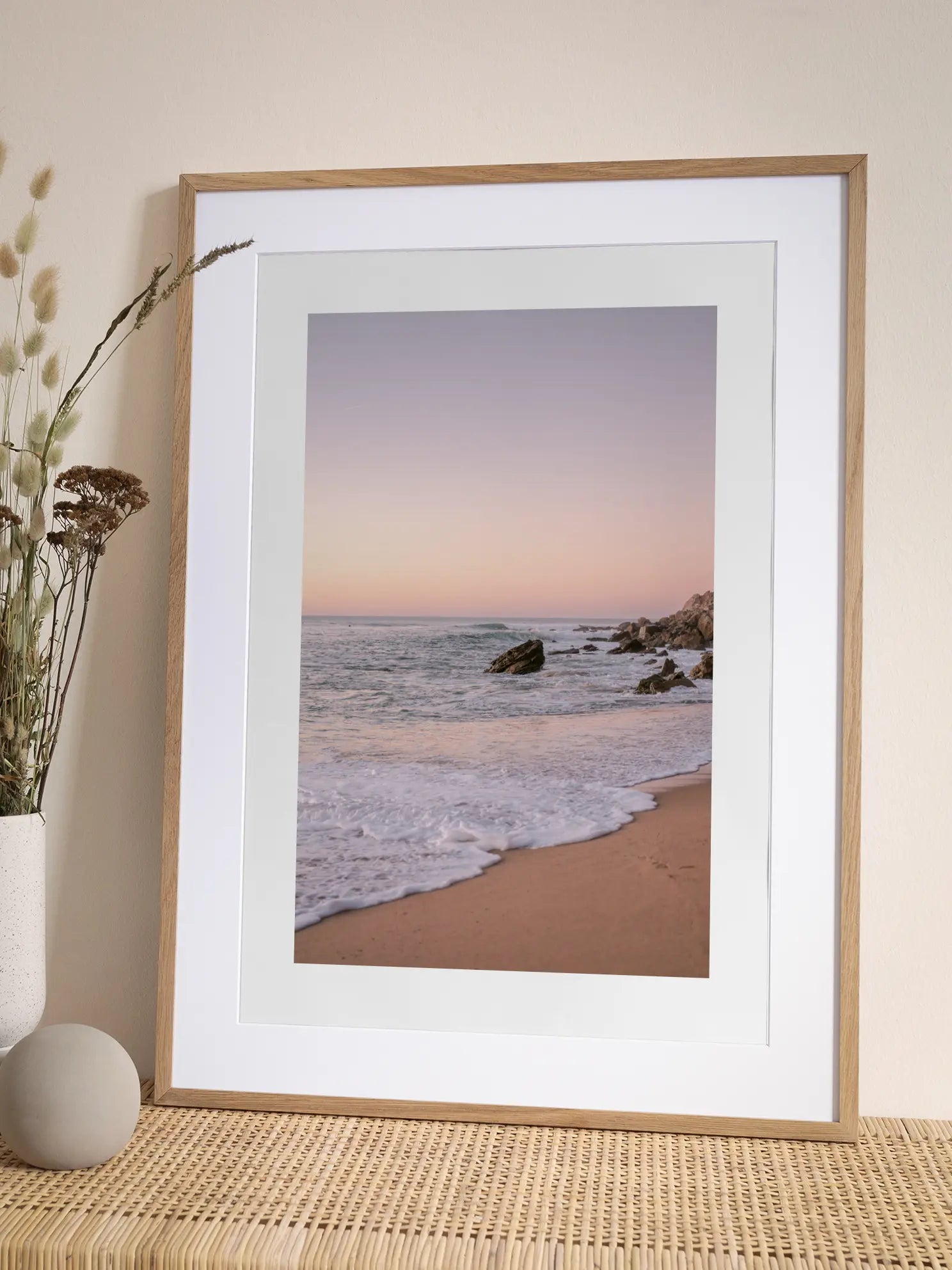 Beach Sunset Poster