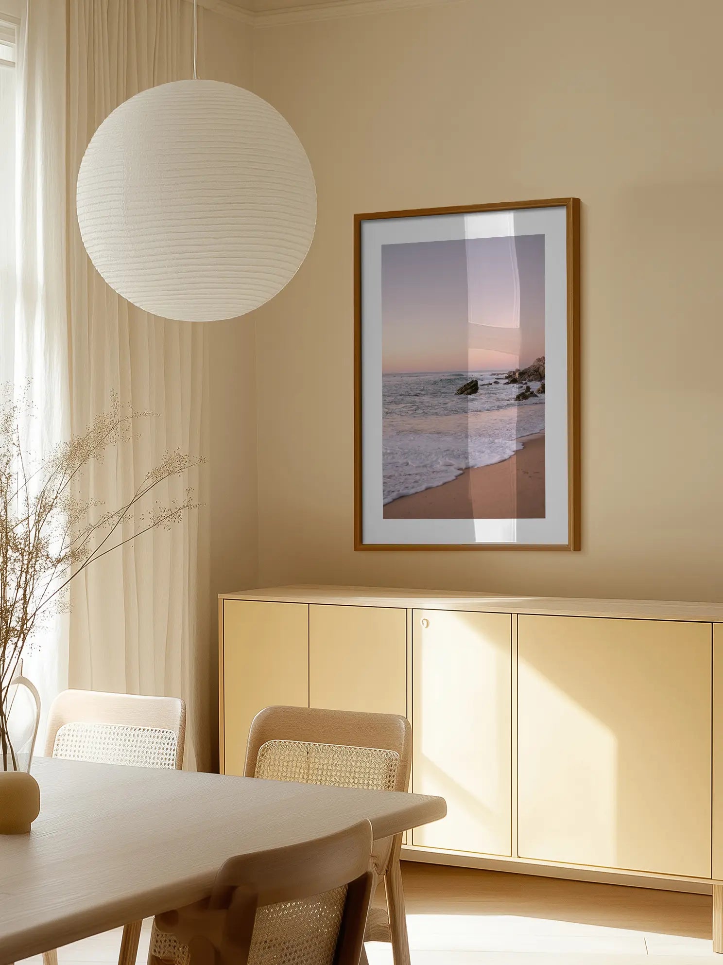Beach Sunset Poster