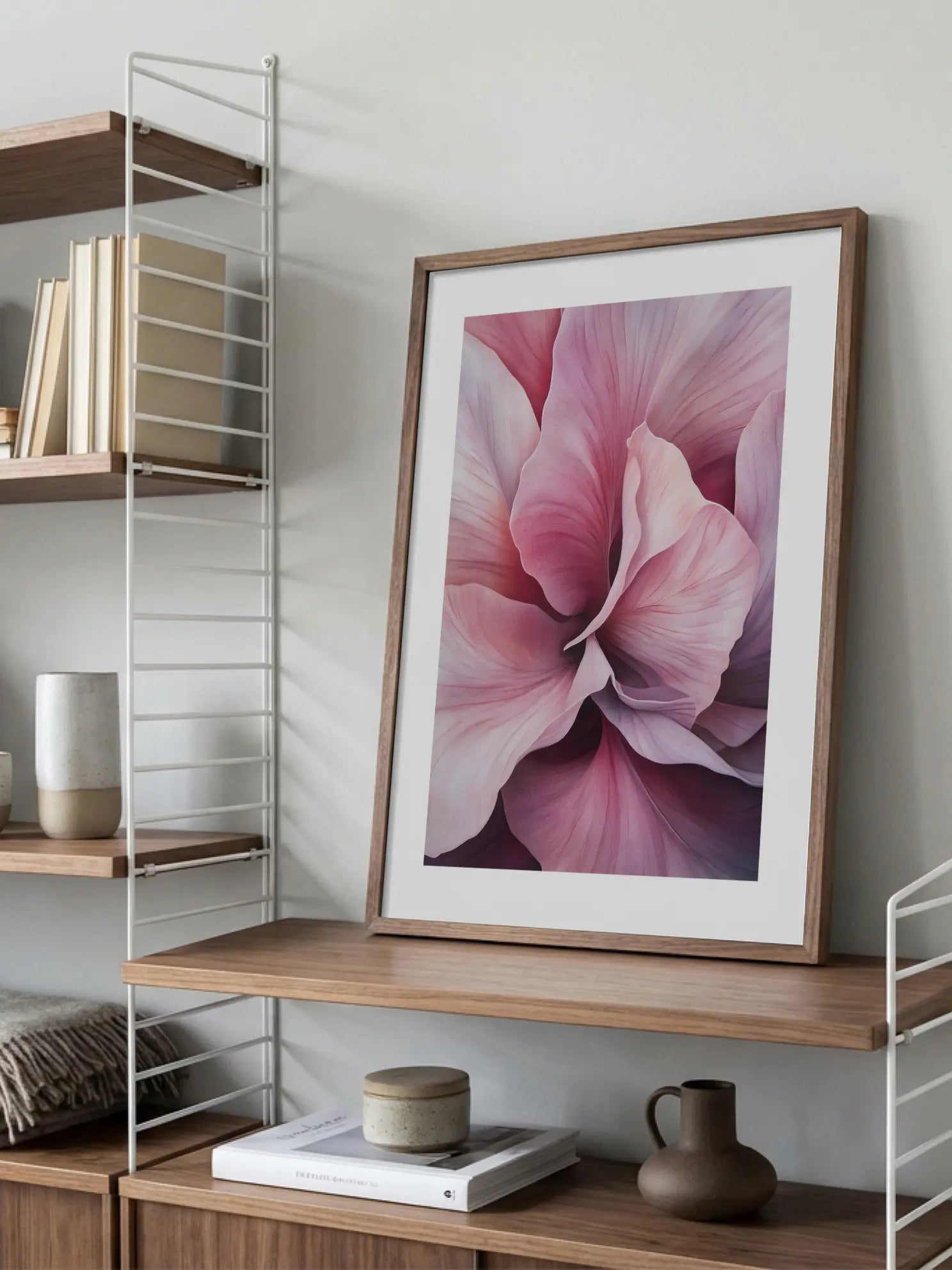 Beauty of Pink Petals Poster