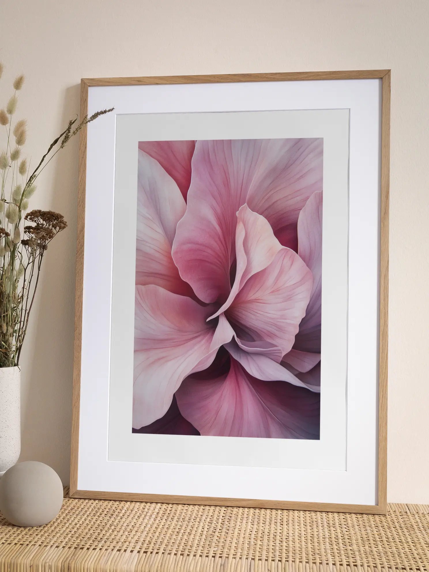 Beauty of Pink Petals Poster