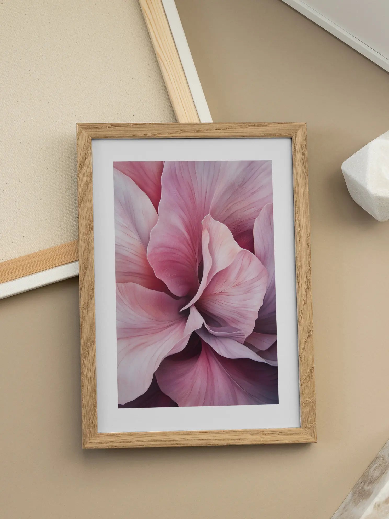 Beauty of Pink Petals Poster