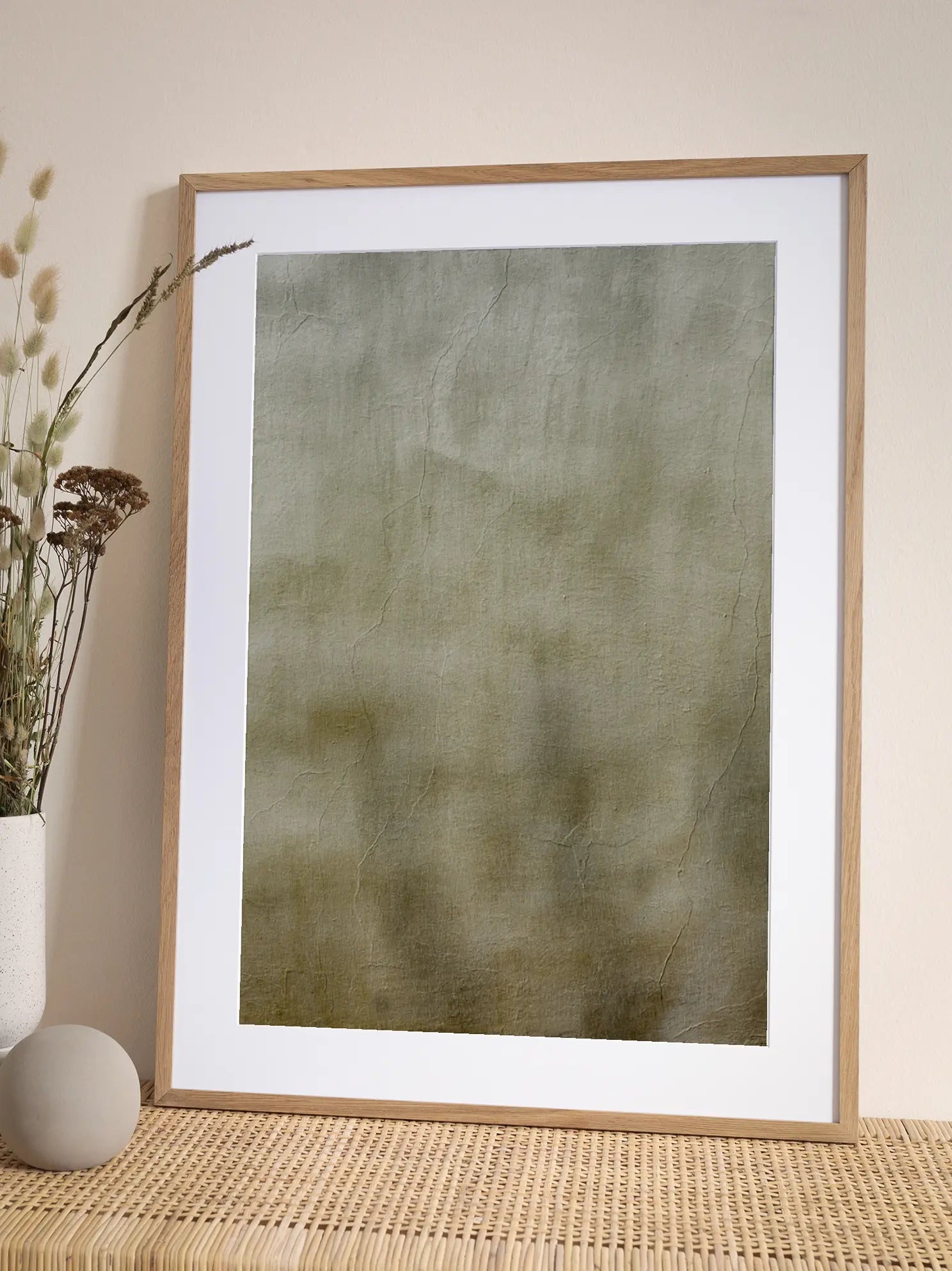 Beige and Brown Texture Poster