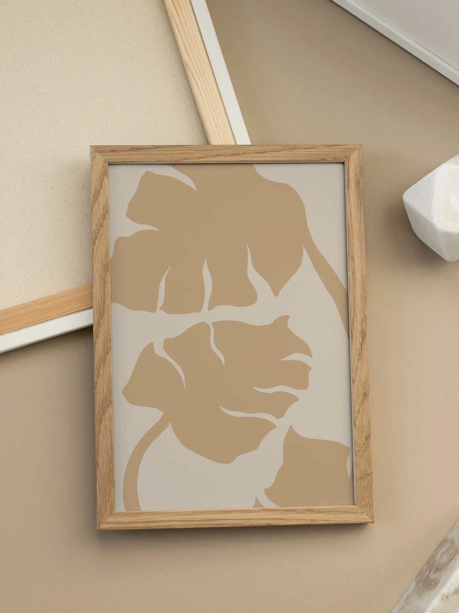 Beige Botanical Poster