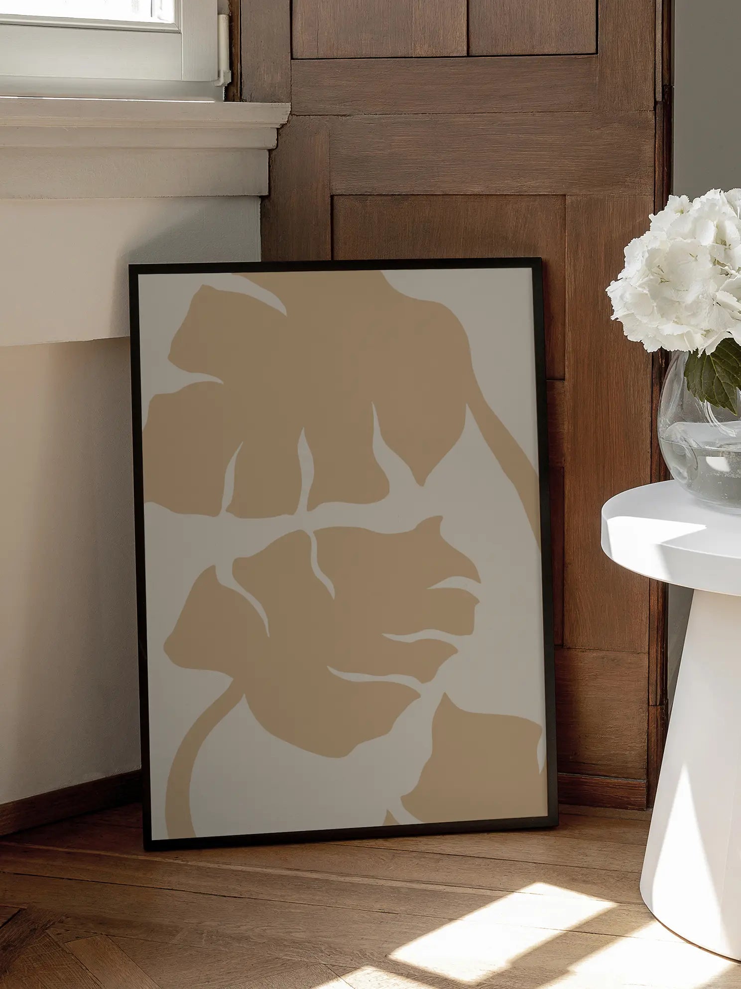 Beige Botanical Poster