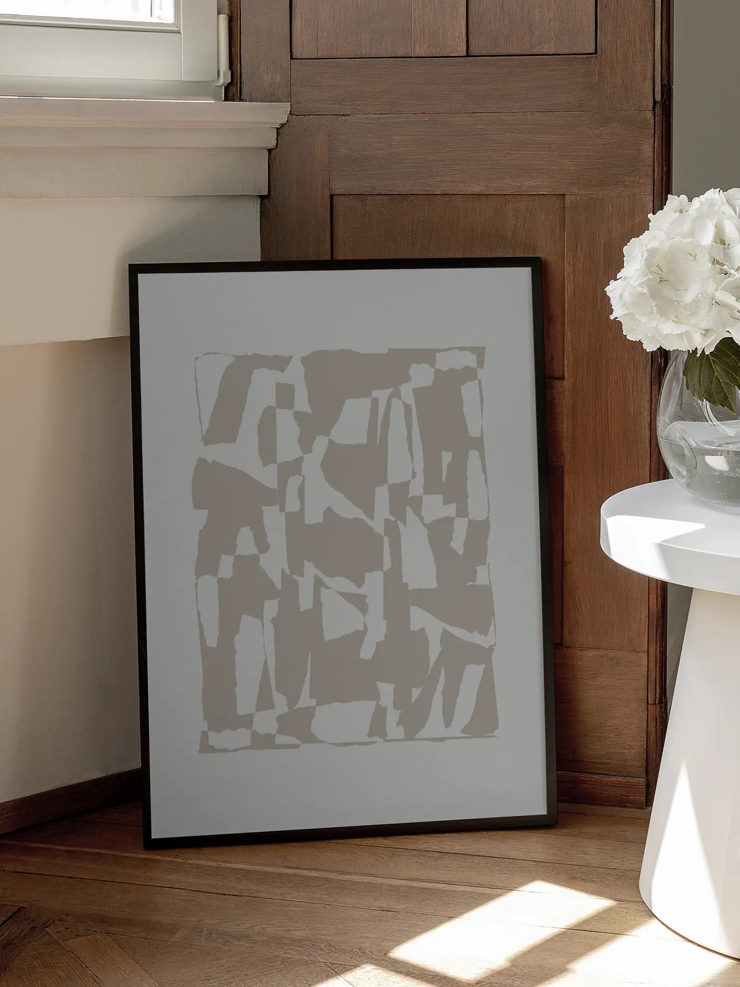 Beige Collage Poster