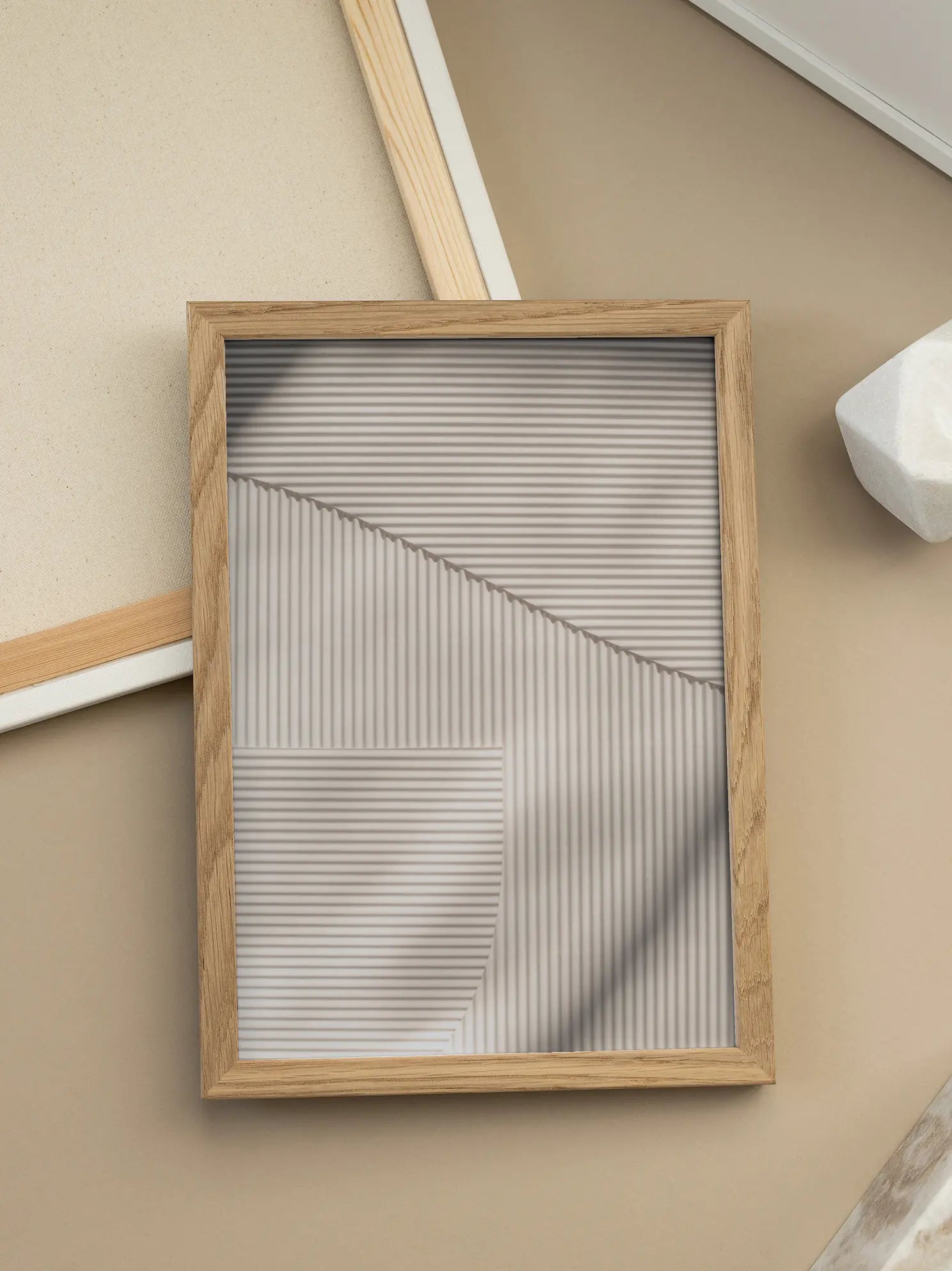 Beige Light Poster