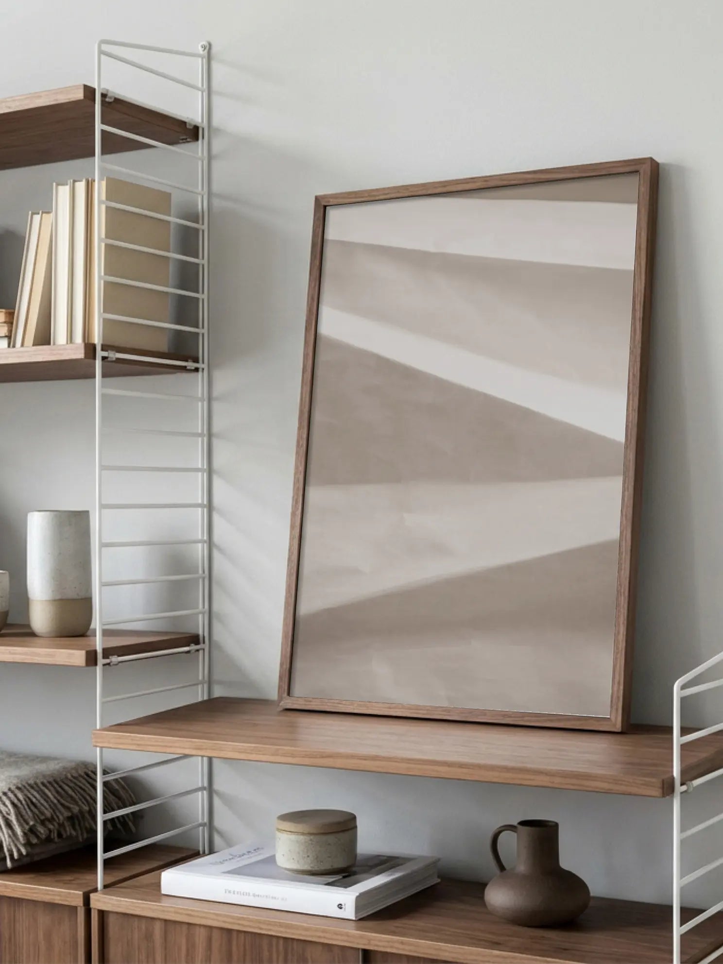 Beige Paper Poster