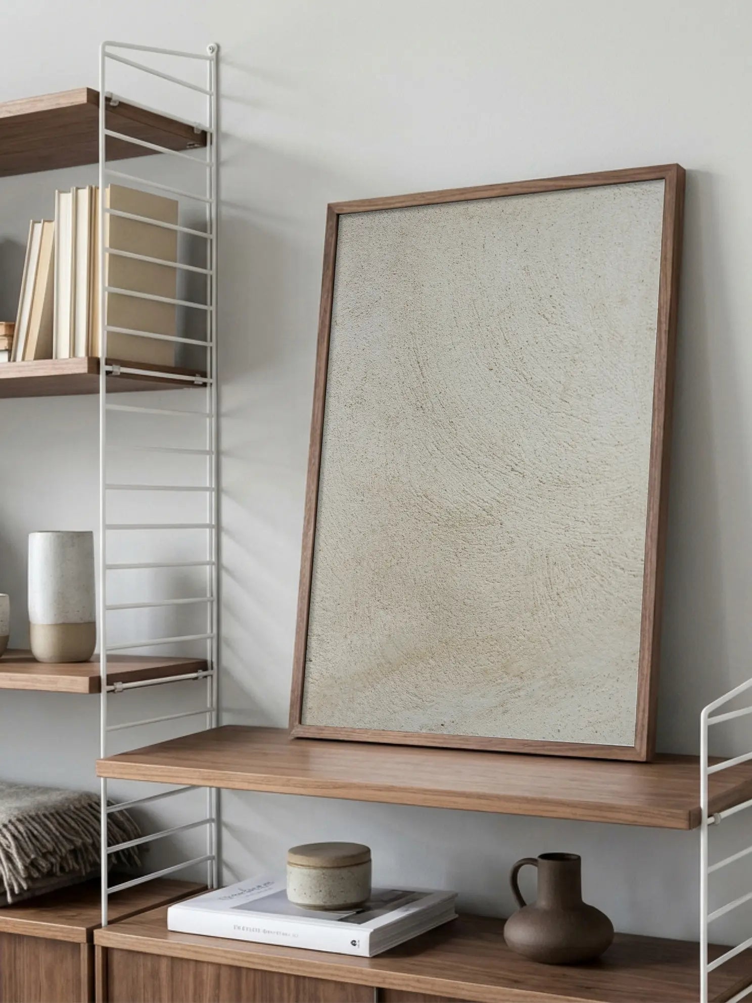 Beige Texture No2 Poster