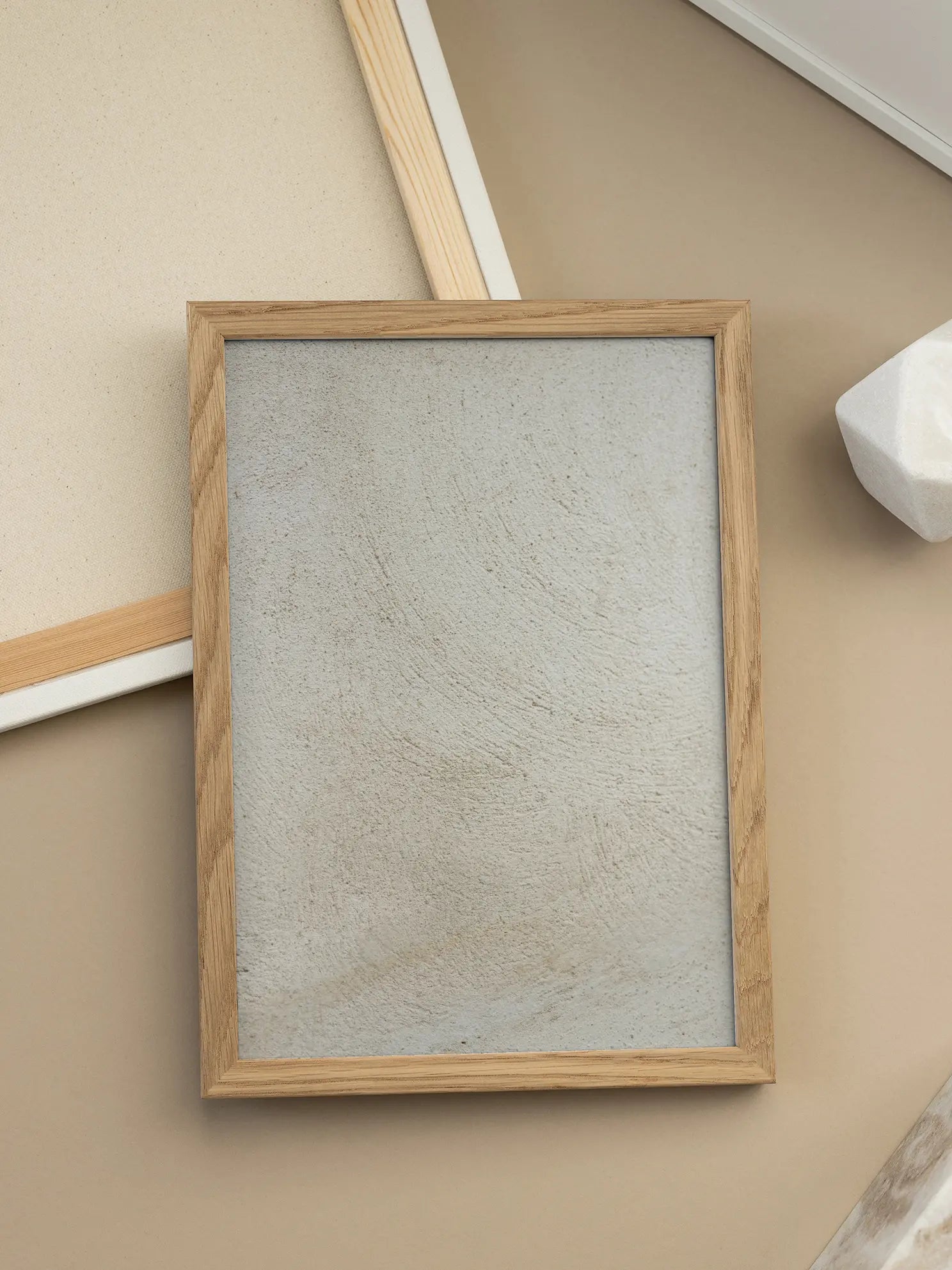 Beige Texture No2 Poster