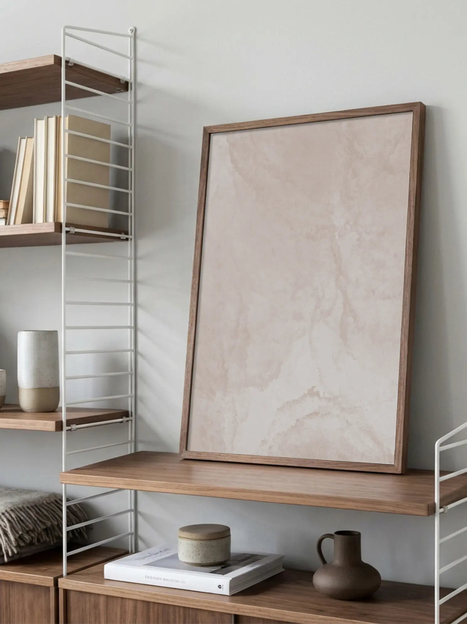 Beige Texture Poster