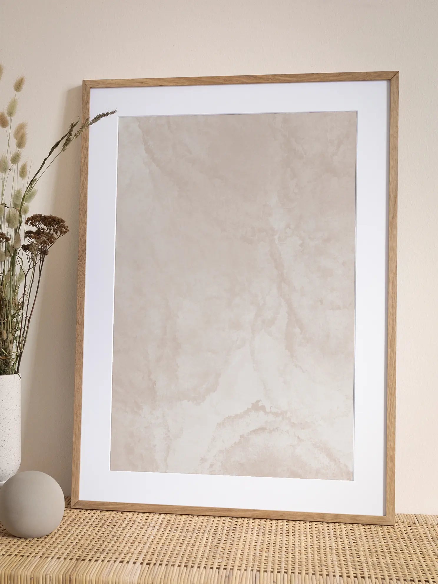 Beige Texture Poster
