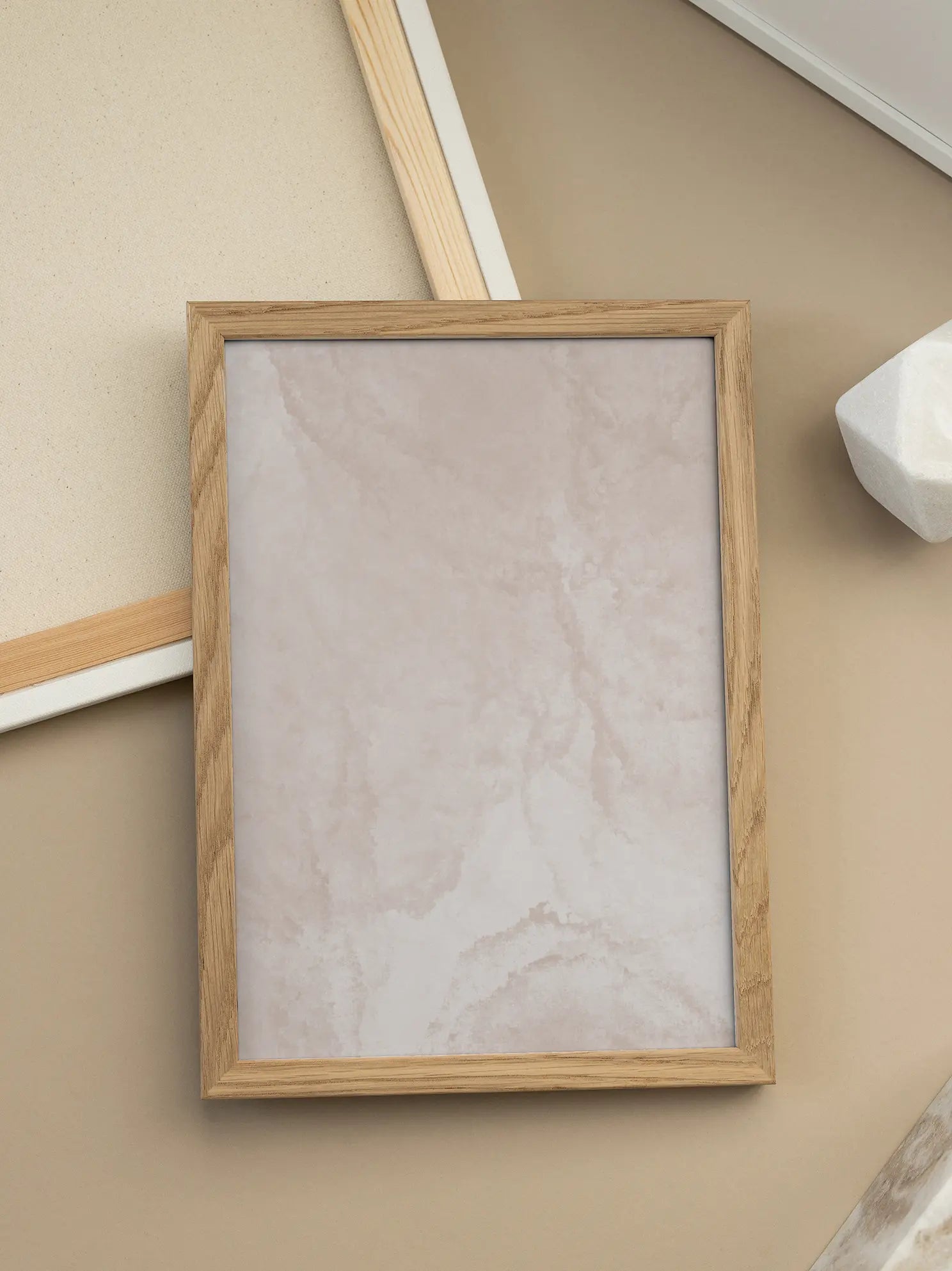 Beige Texture Poster