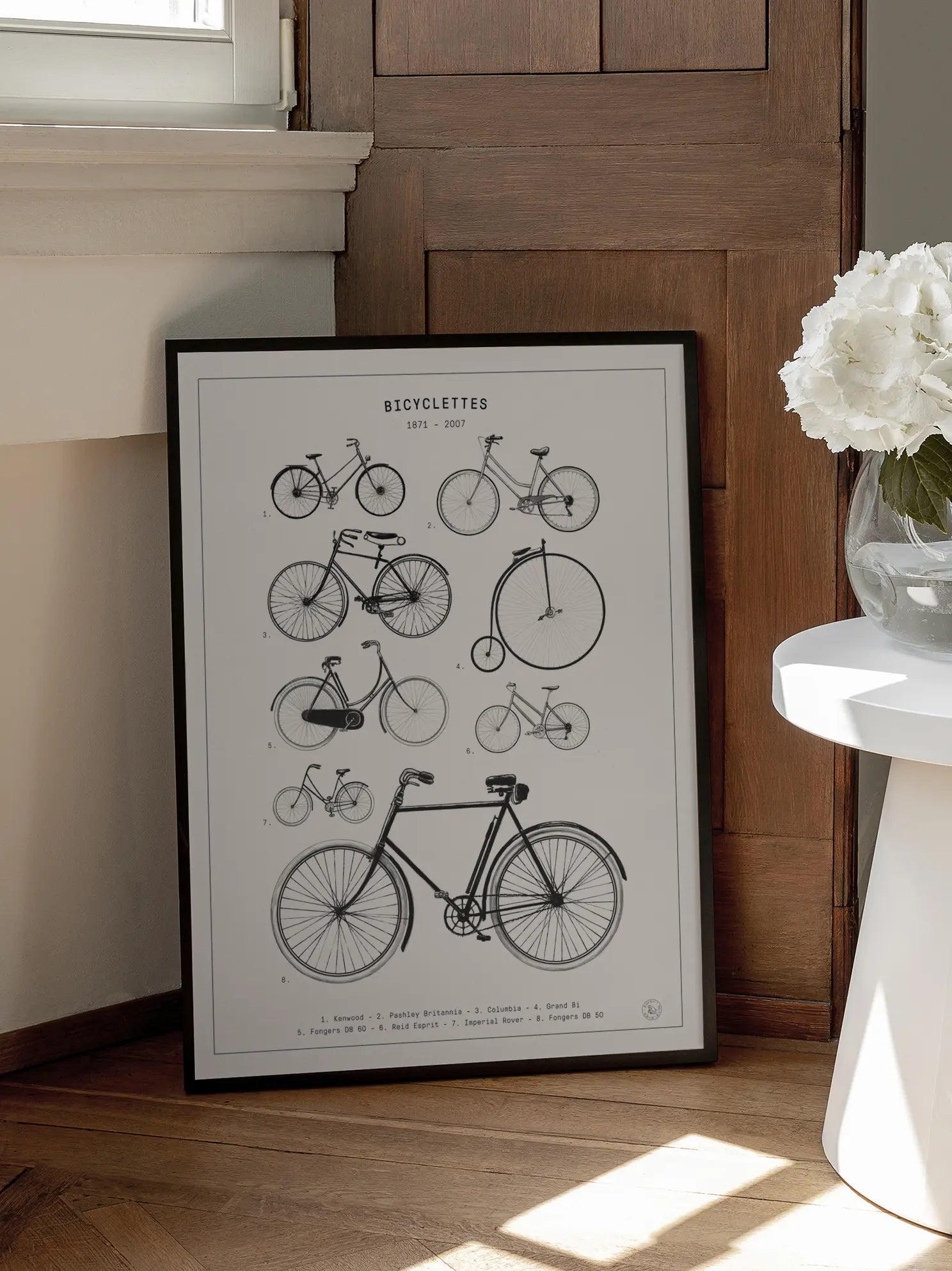 Bicyclettes Poster