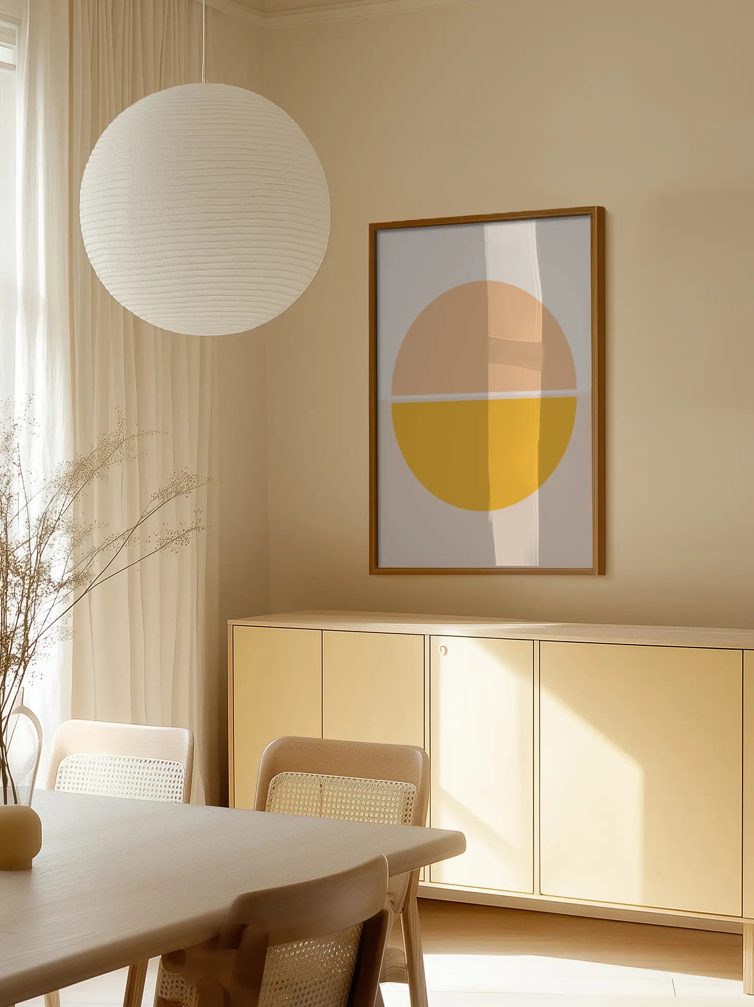 Big Orange Poster