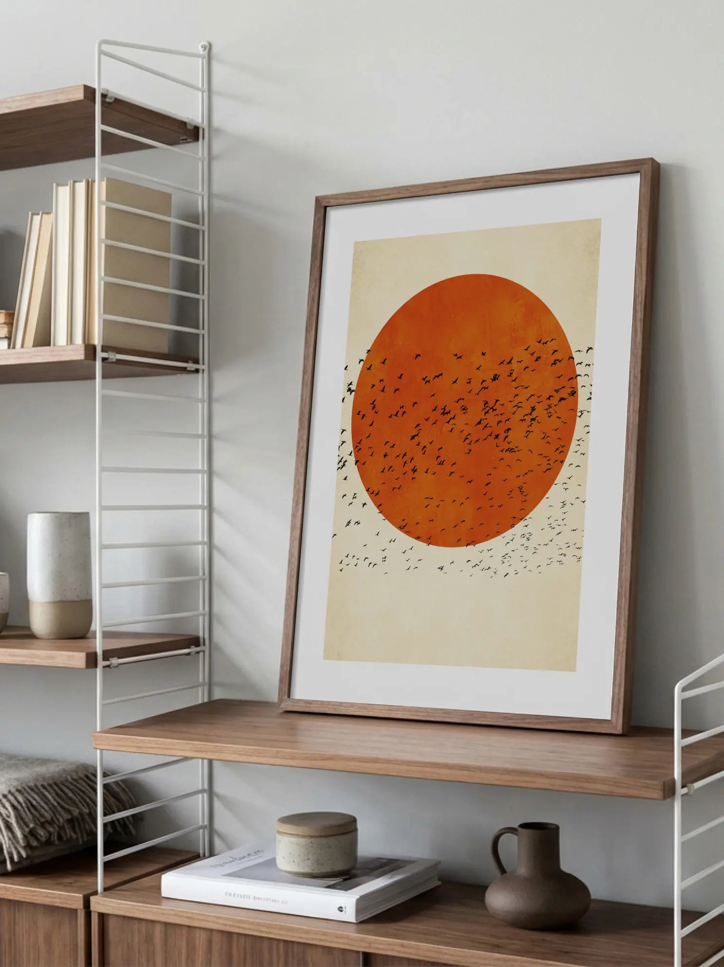 Birds In the Sun Poster