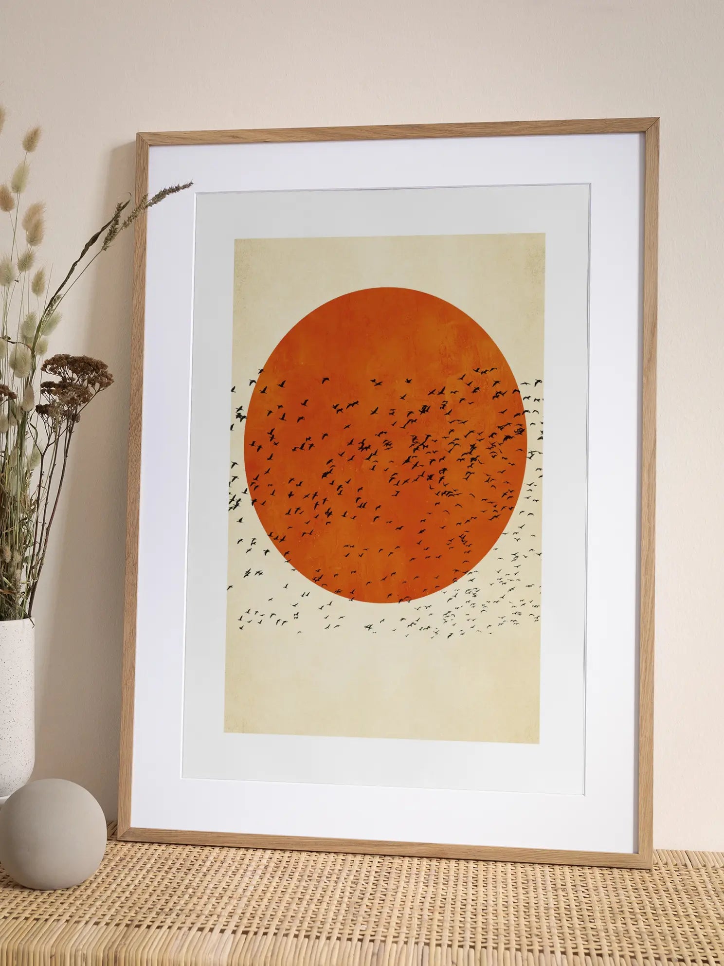 Birds In the Sun Poster