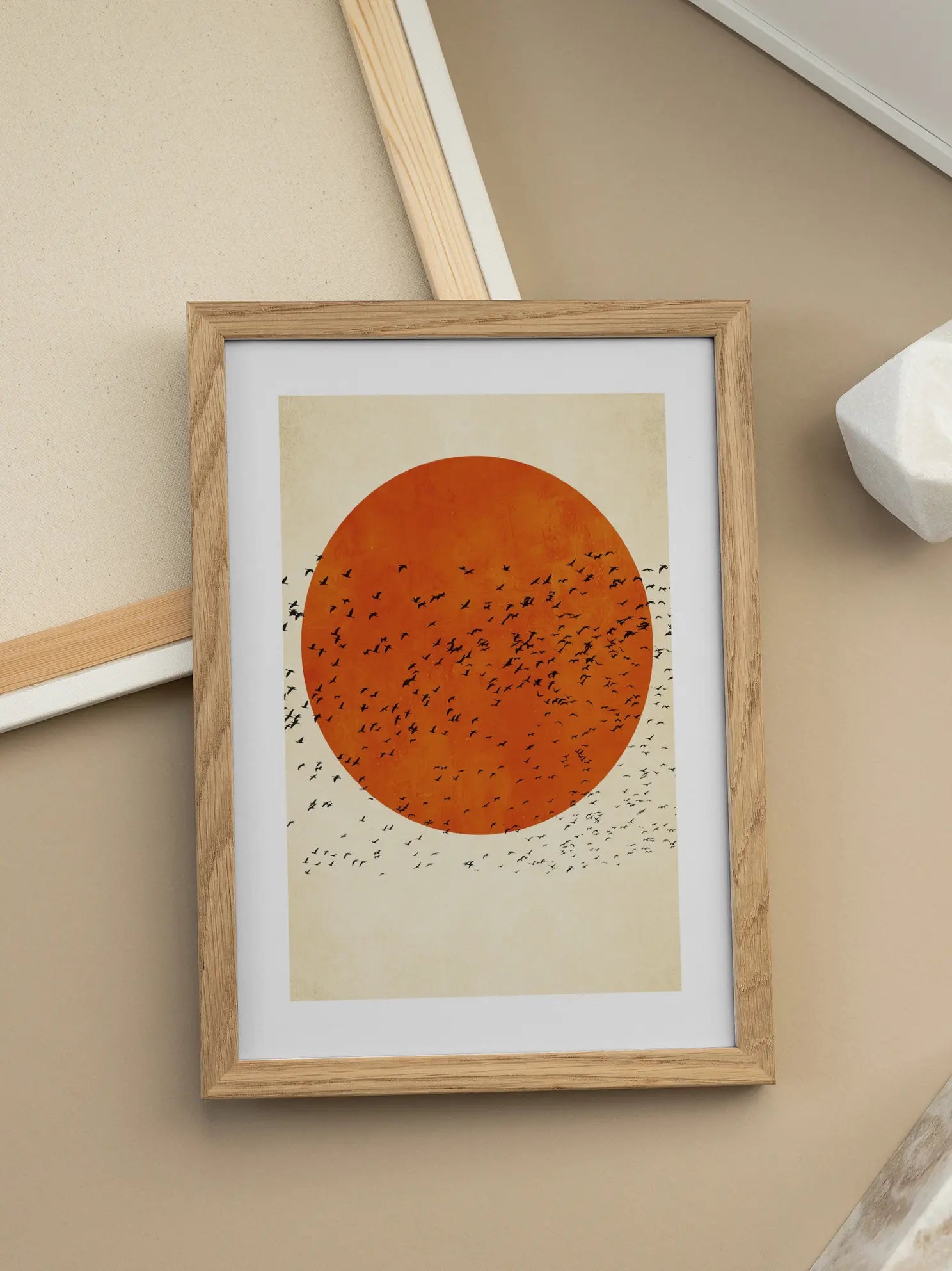 Birds In the Sun Poster