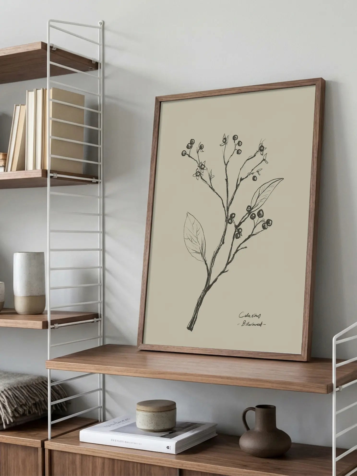 Bittersweet Botanical Poster