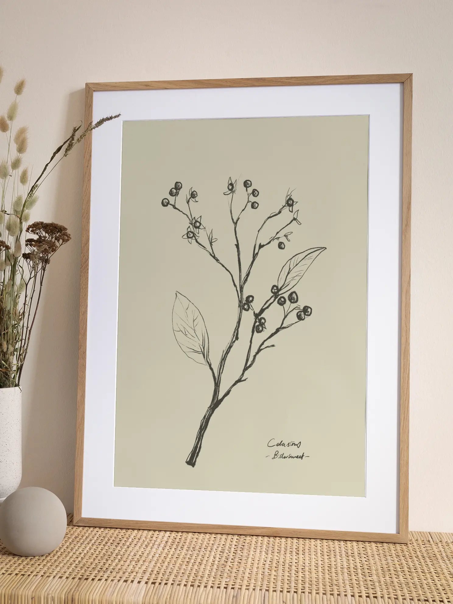 Bittersweet Botanical Poster
