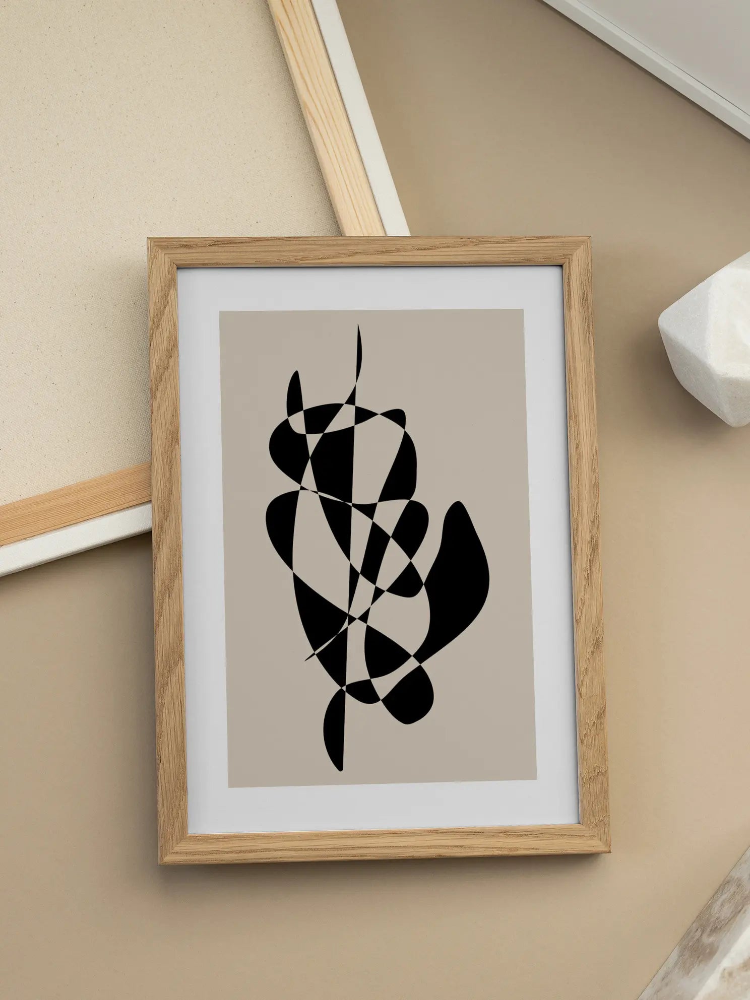 Black Abstracts Poster