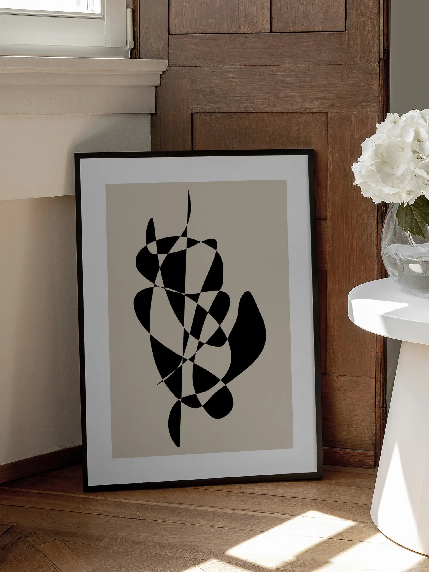 Black Abstracts Poster