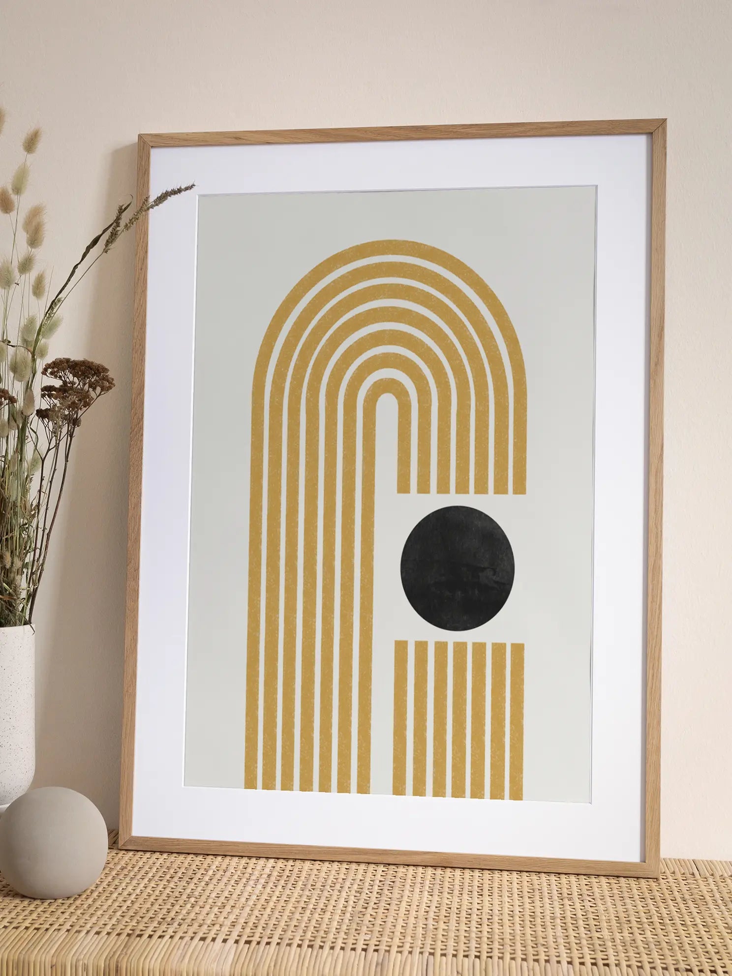 Black Ball Poster