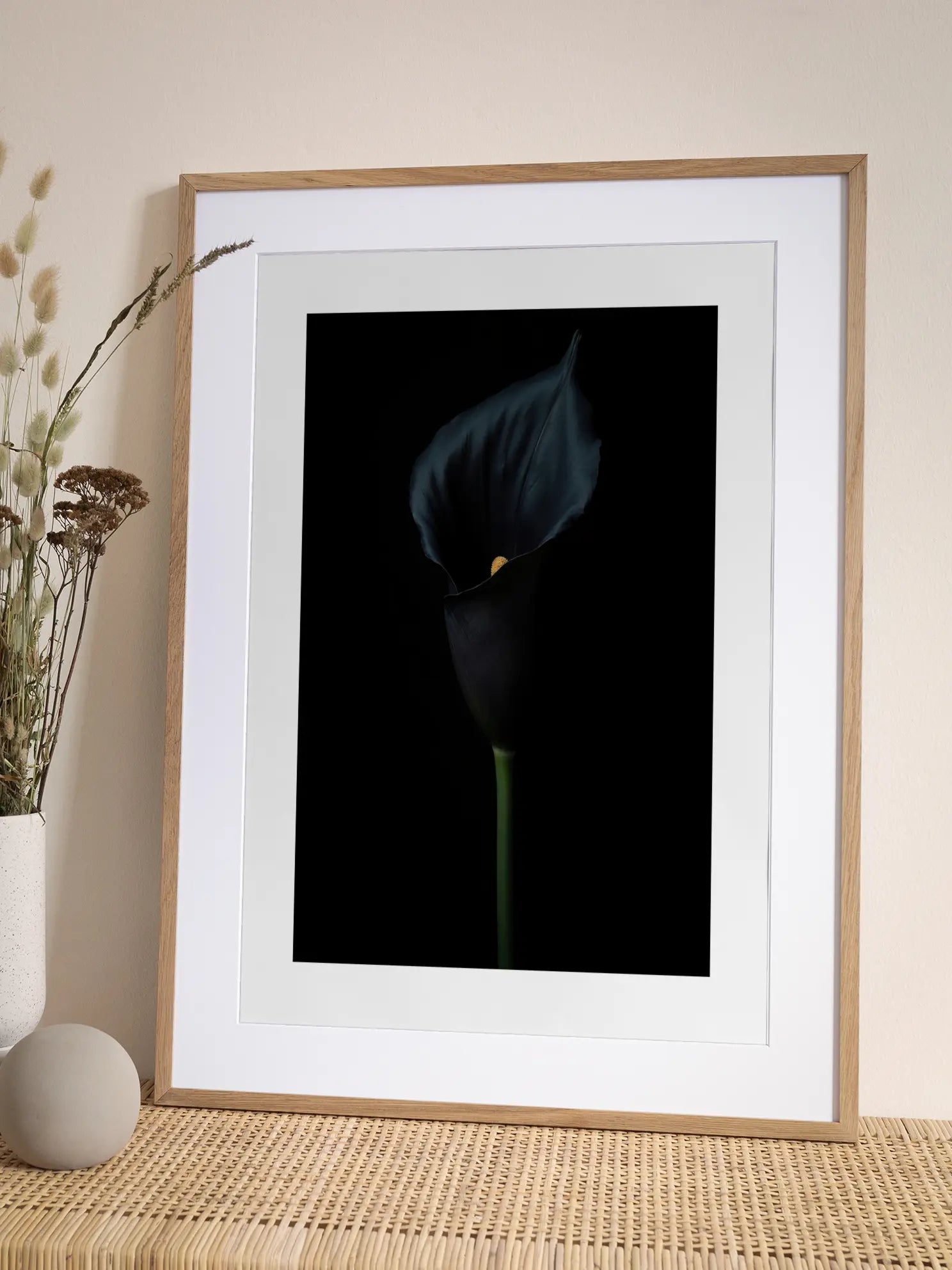 Black Calla Poster