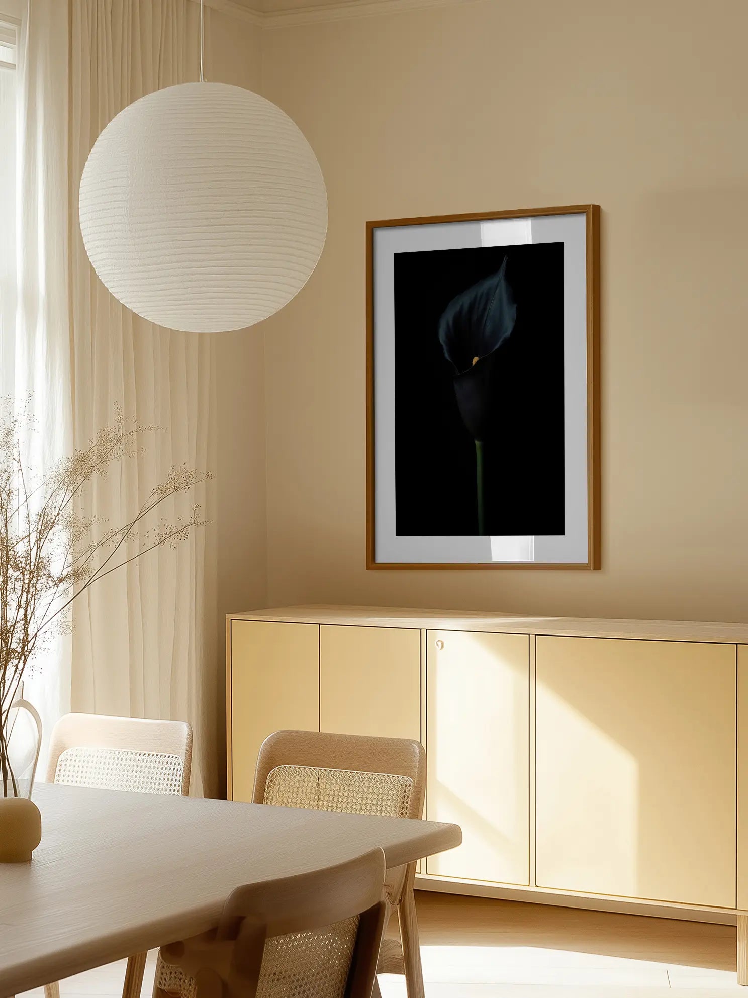 Black Calla Poster
