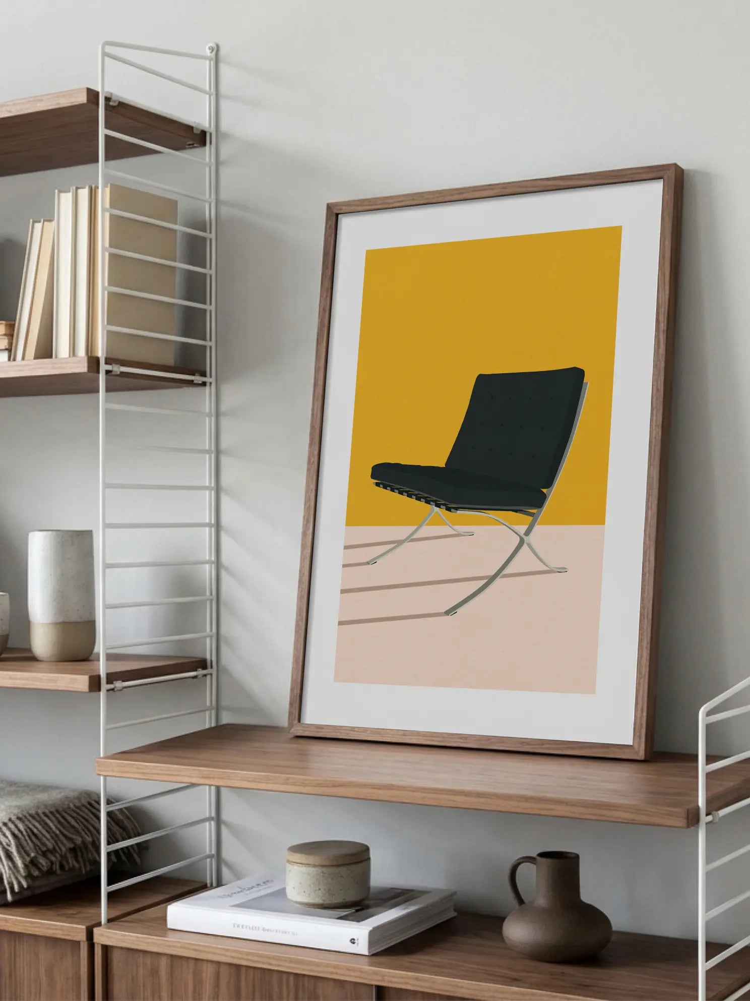 Black Chair Poster
