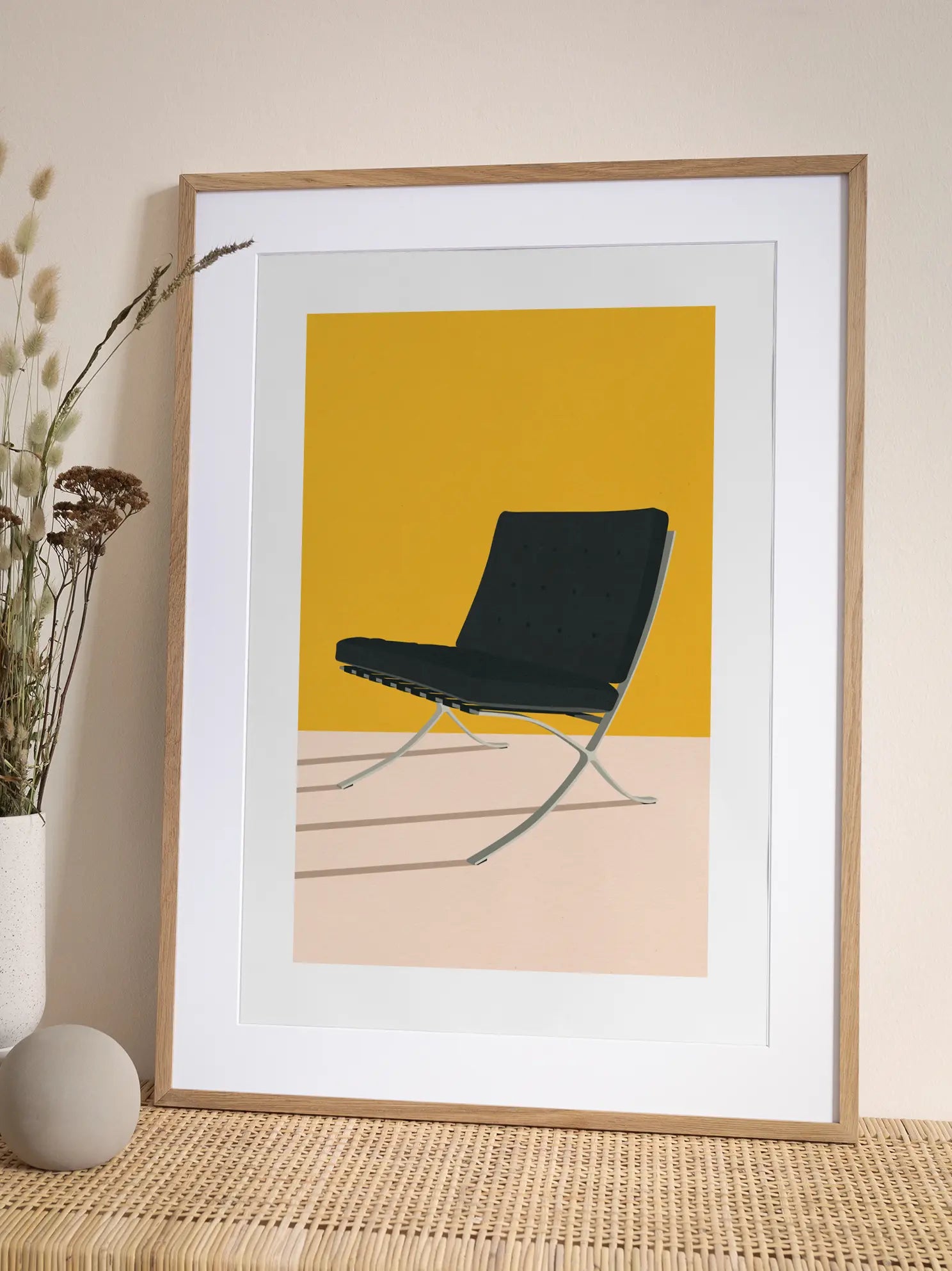 Black Chair Poster