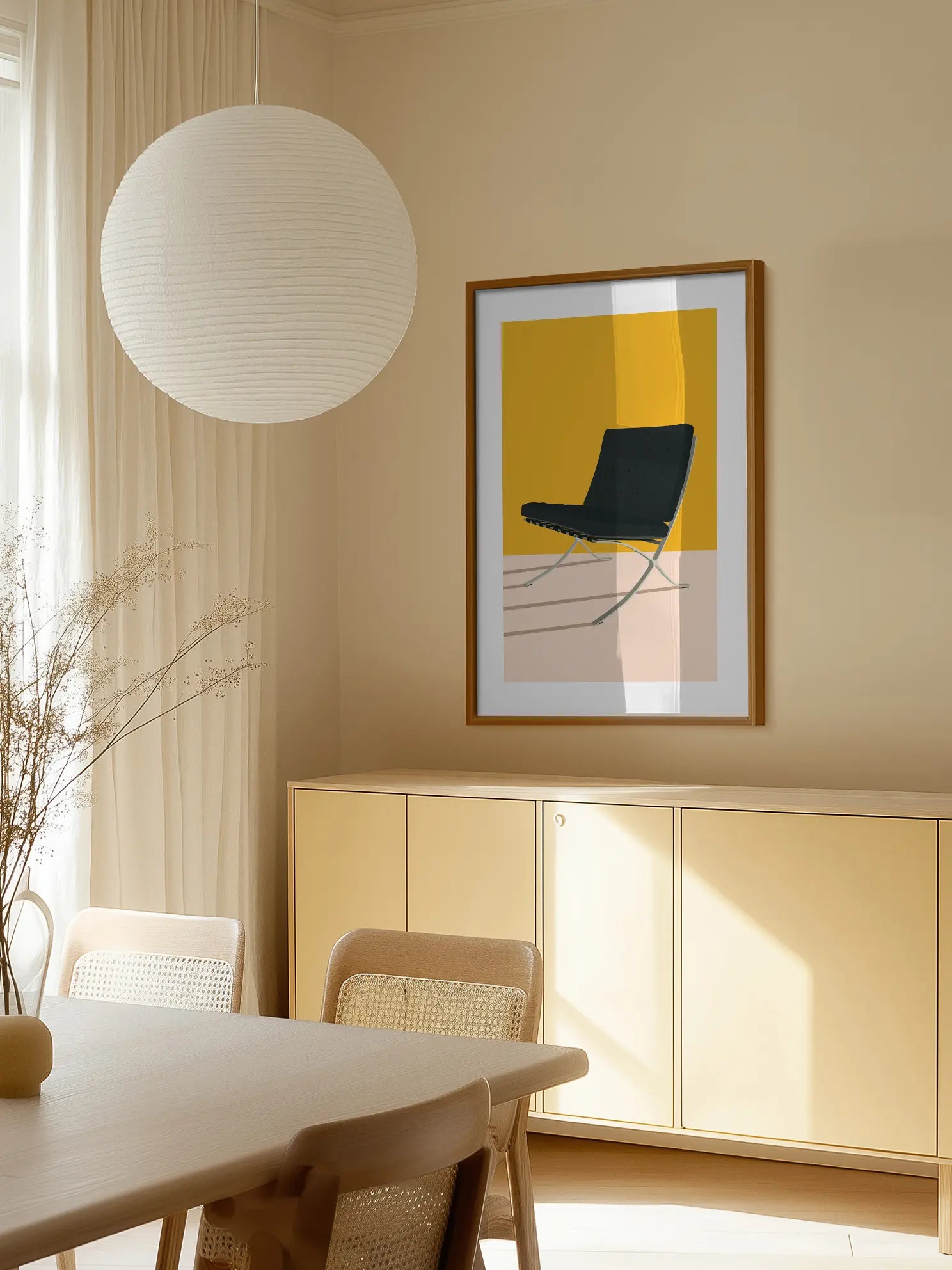 Black Chair Poster