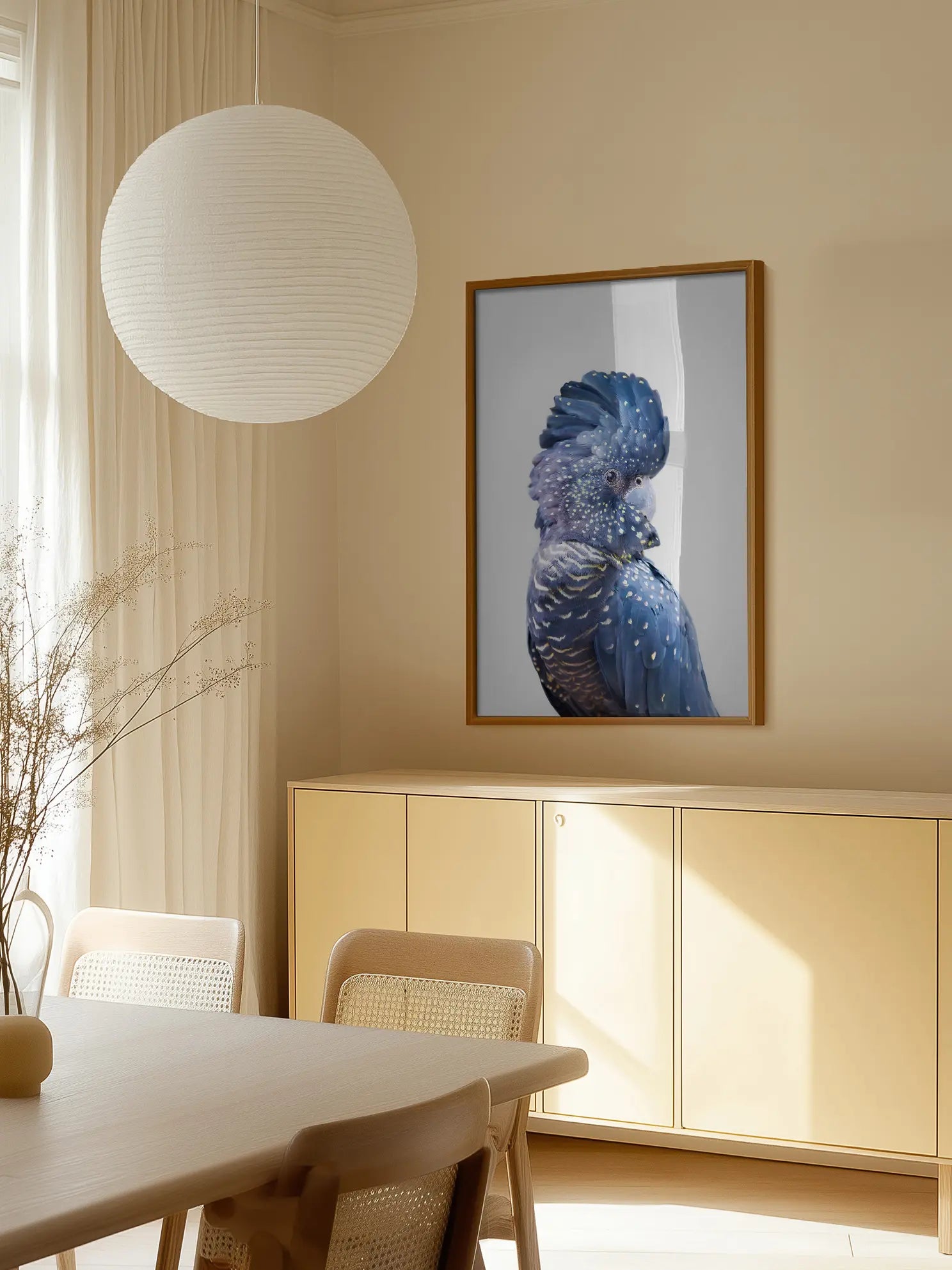 Black Cockatoo Poster