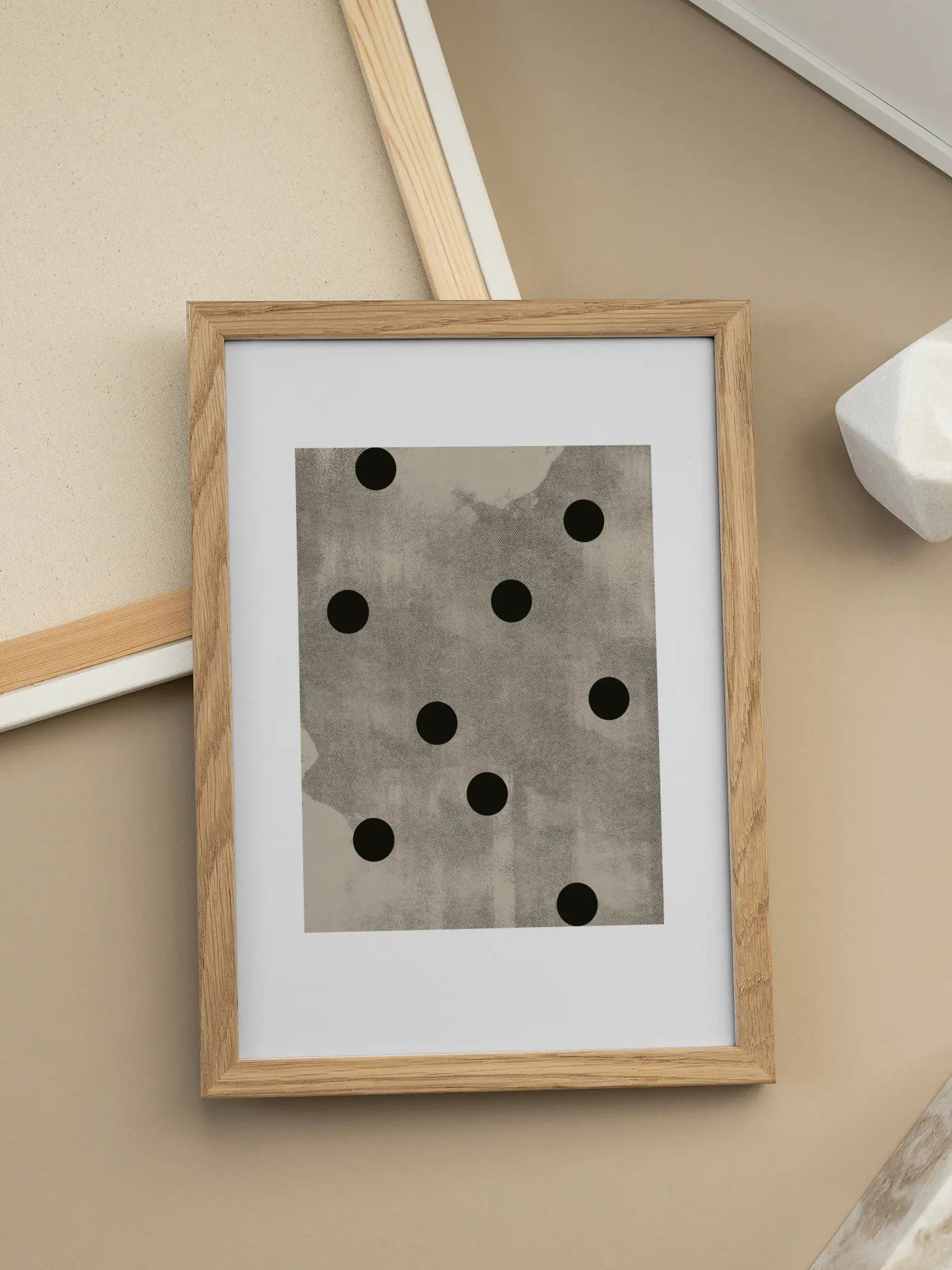 Black Dots Poster