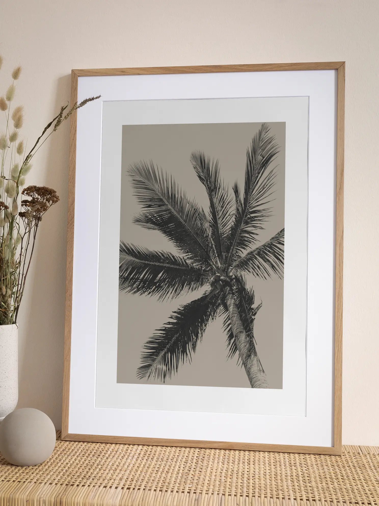 Black Palm Poster